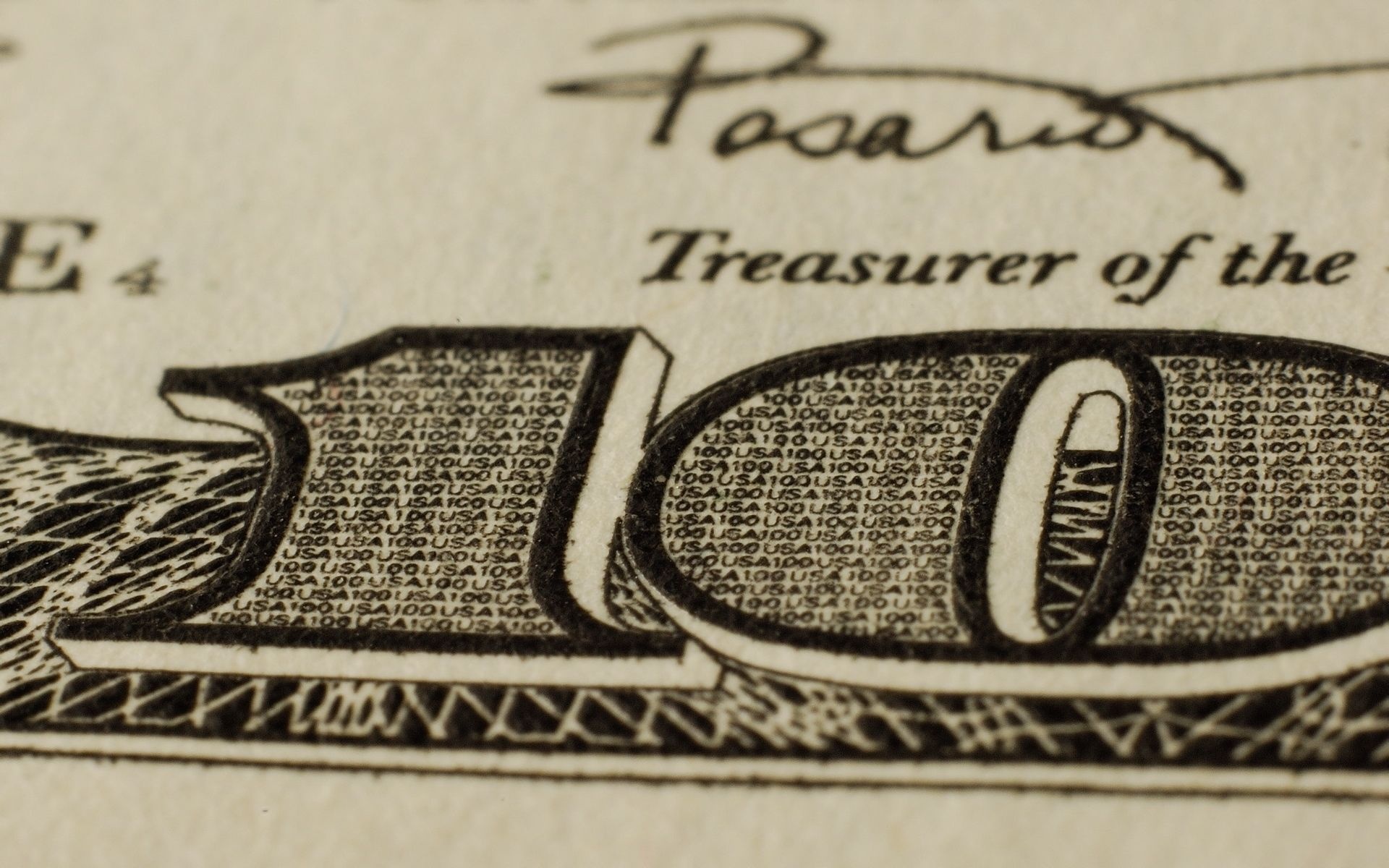 Close-up, Dollars Wallpaper, 1920x1200 HD Desktop