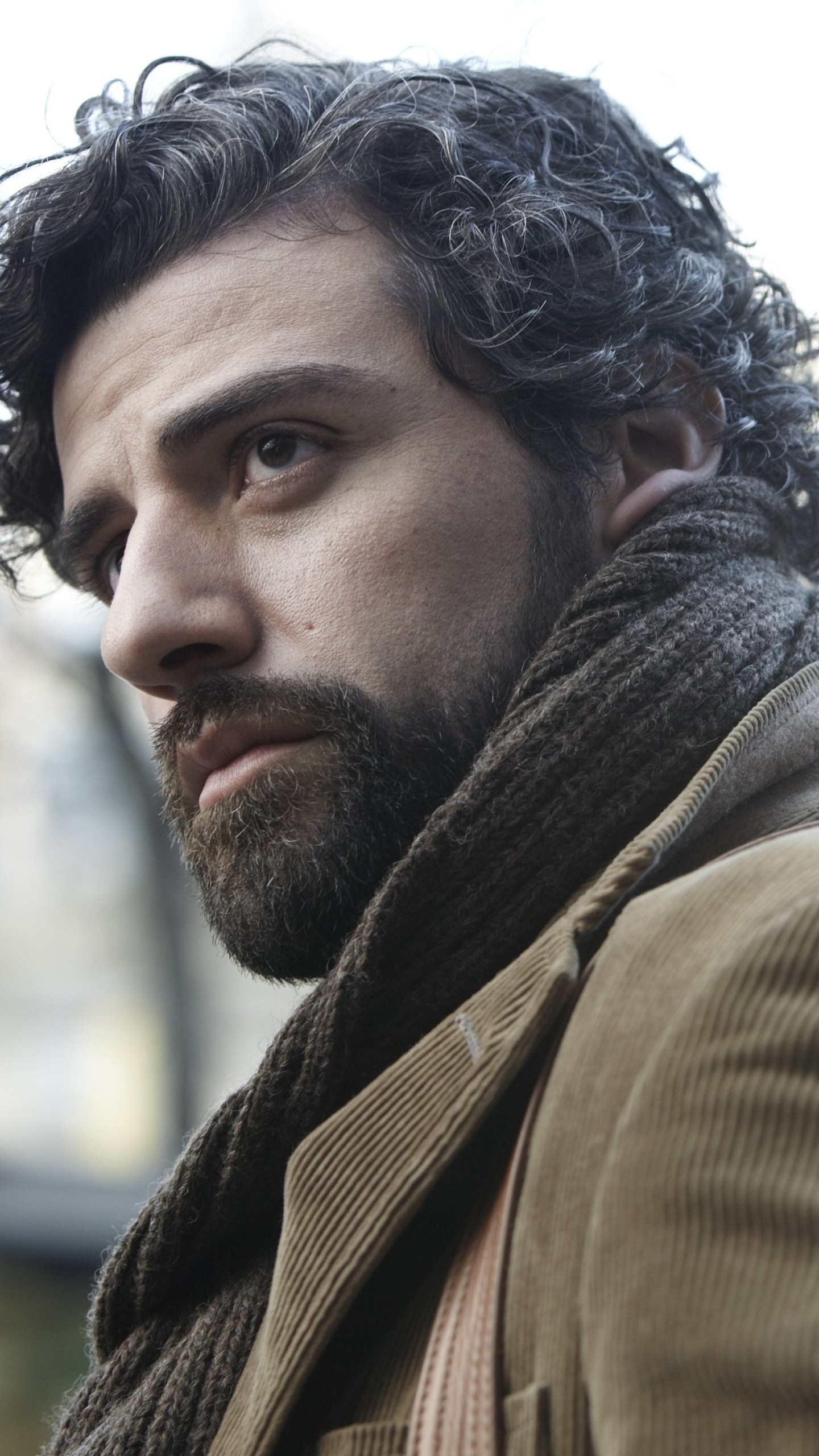 Oscar Isaac, Wallpaper, Popular celeb, Inside Llewyn Davis, 1440x2560 HD Phone