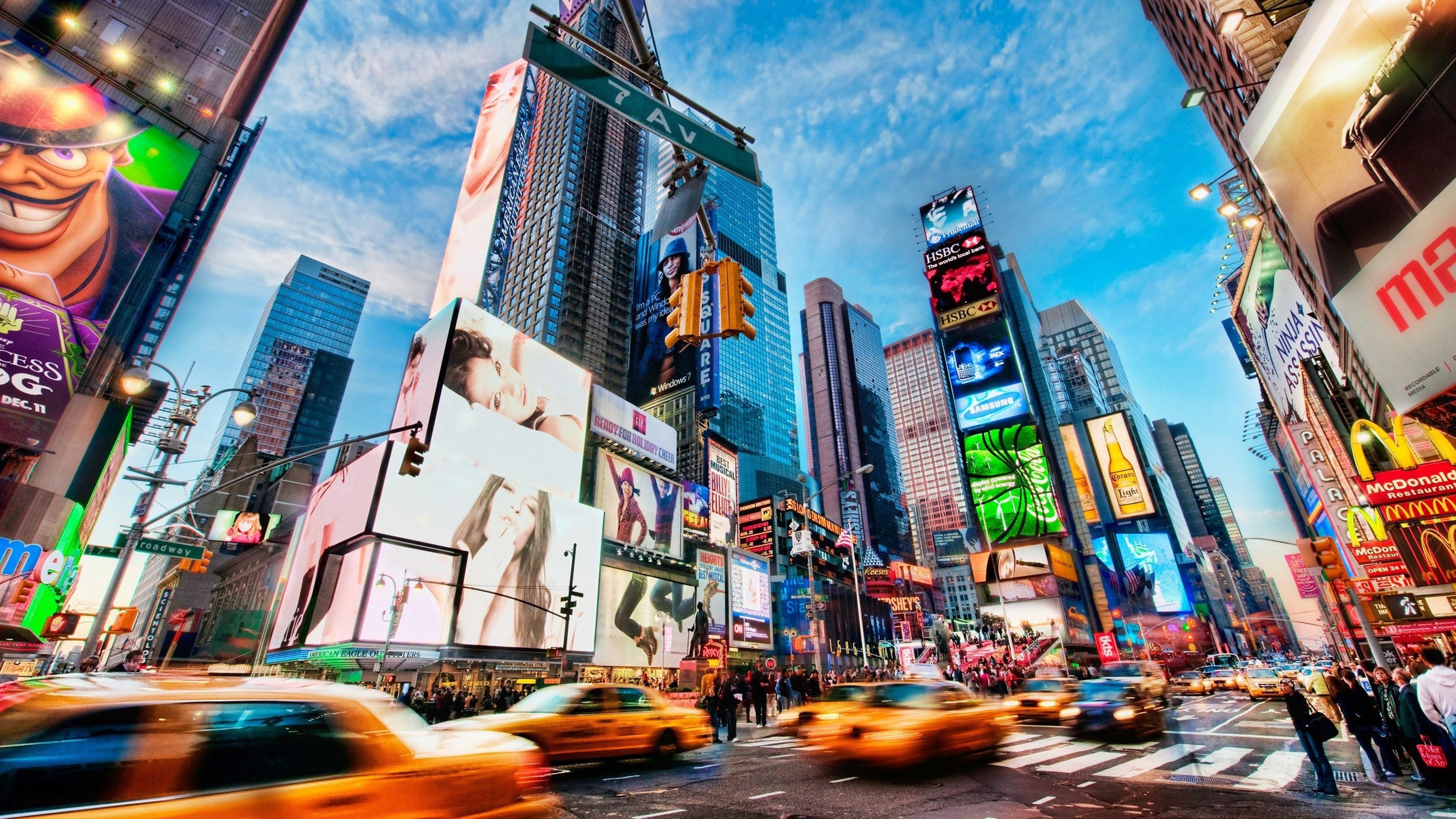 High-definition display, Vibrant visuals, Urban beauty, Modern metropolis, 3840x2160 4K Desktop