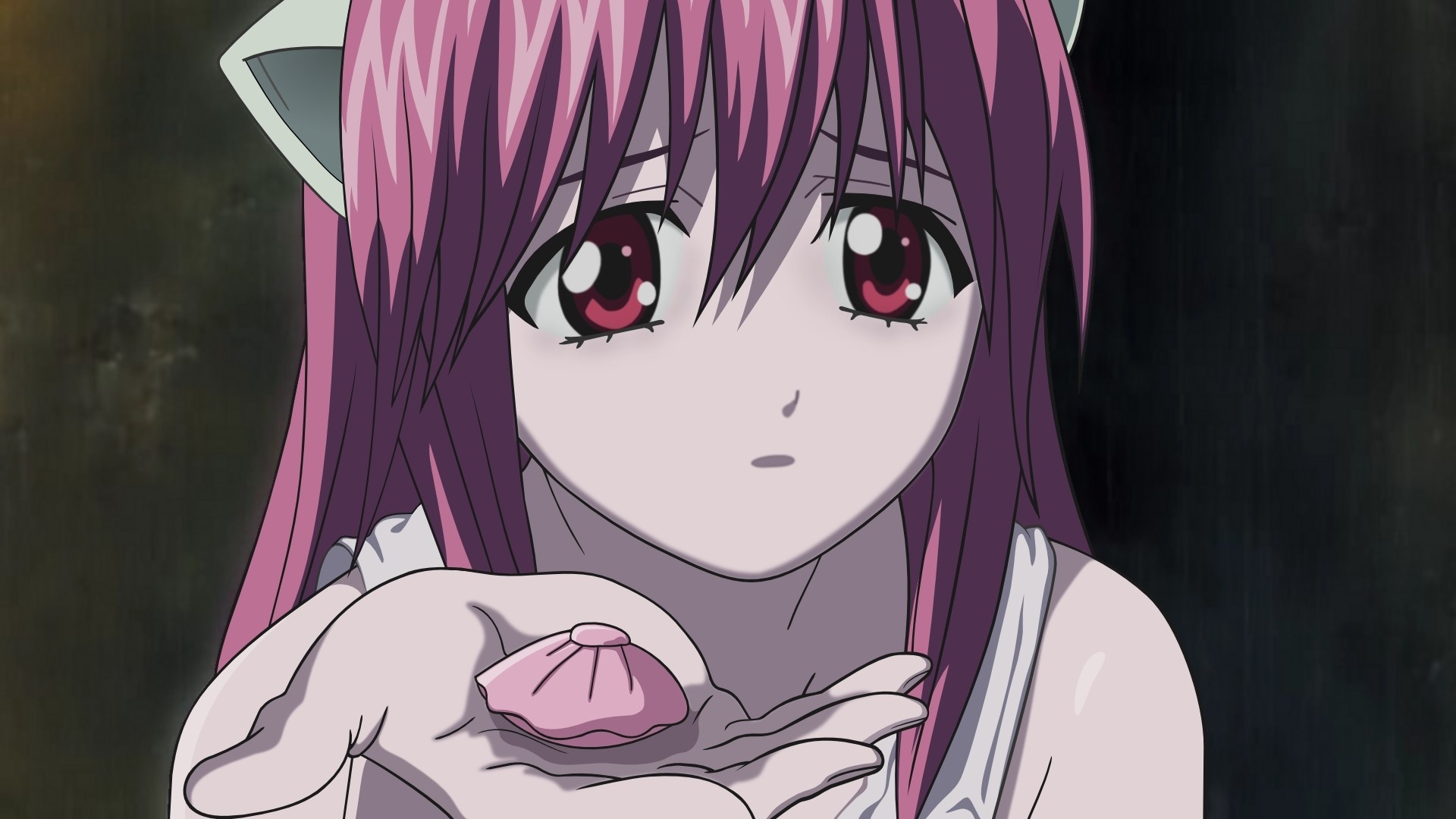 Elfen Lied, Dark anime, Beautiful wallpapers, Emotional storyline, 1920x1080 Full HD Desktop