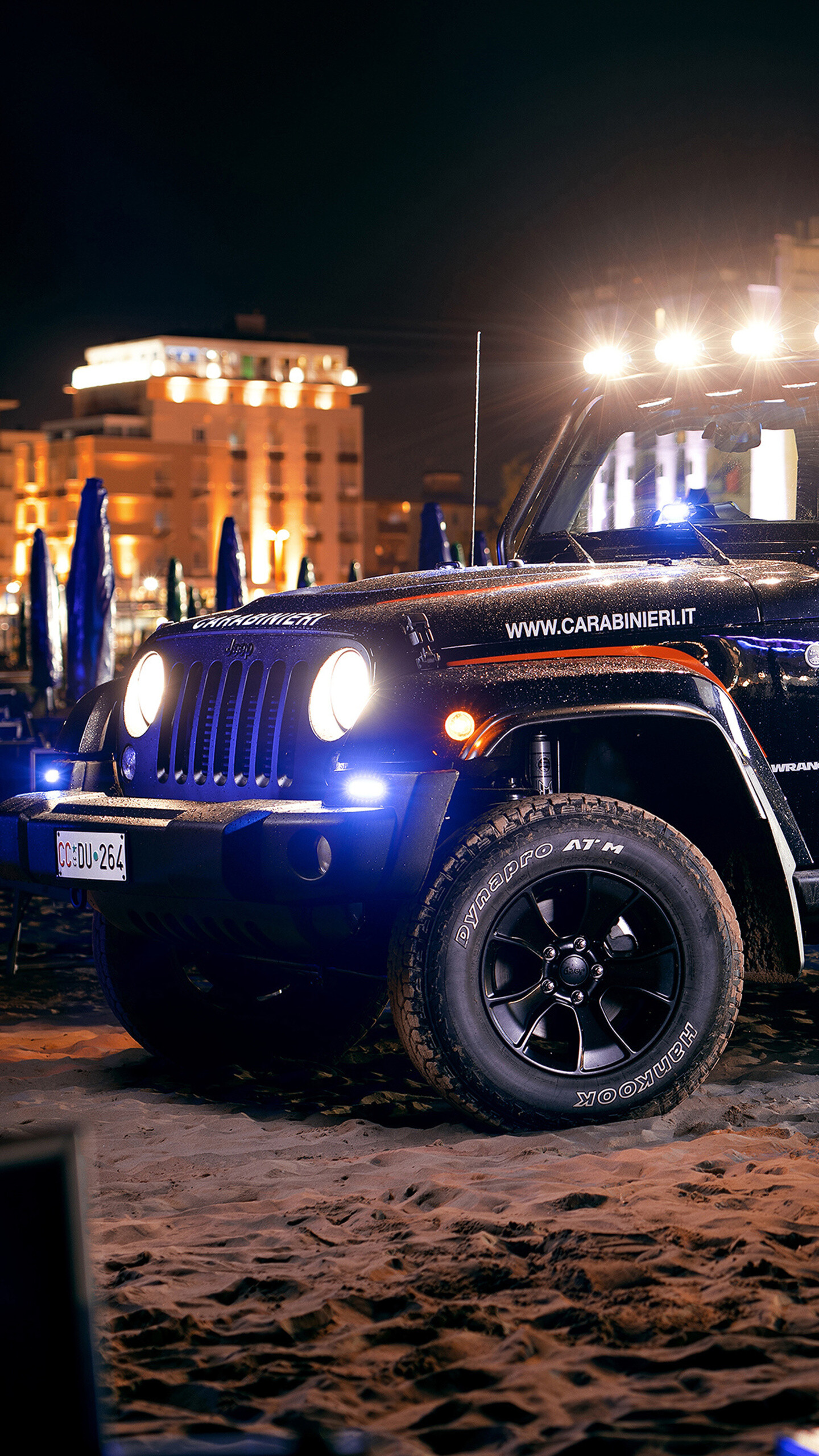 Wrangler Carabinieri, Jeep Wallpaper, 1440x2560 HD Phone