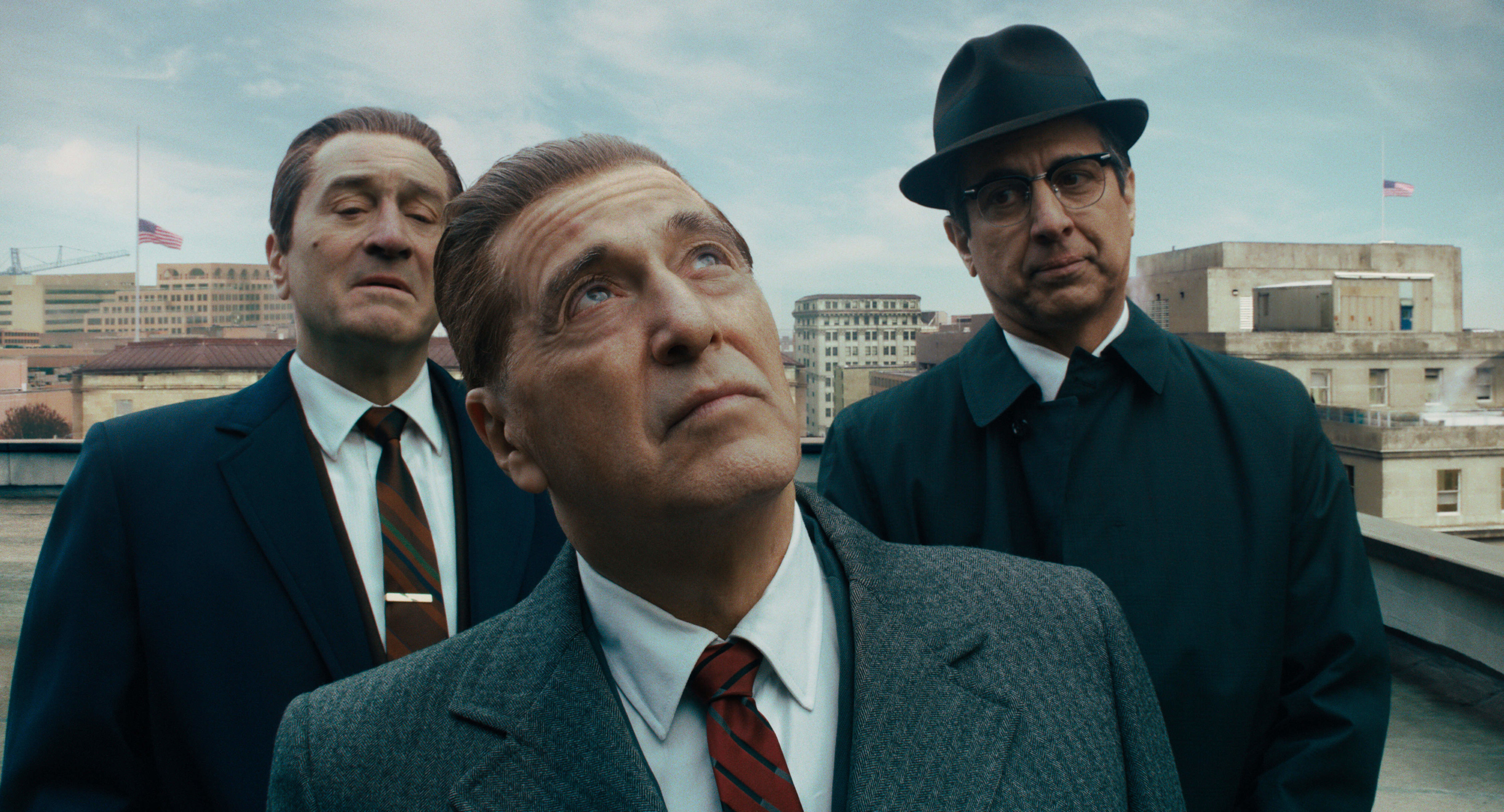 The Irishman, High-resolution wallpapers, Mobster film, Digital artwork, 3000x1630 HD Desktop