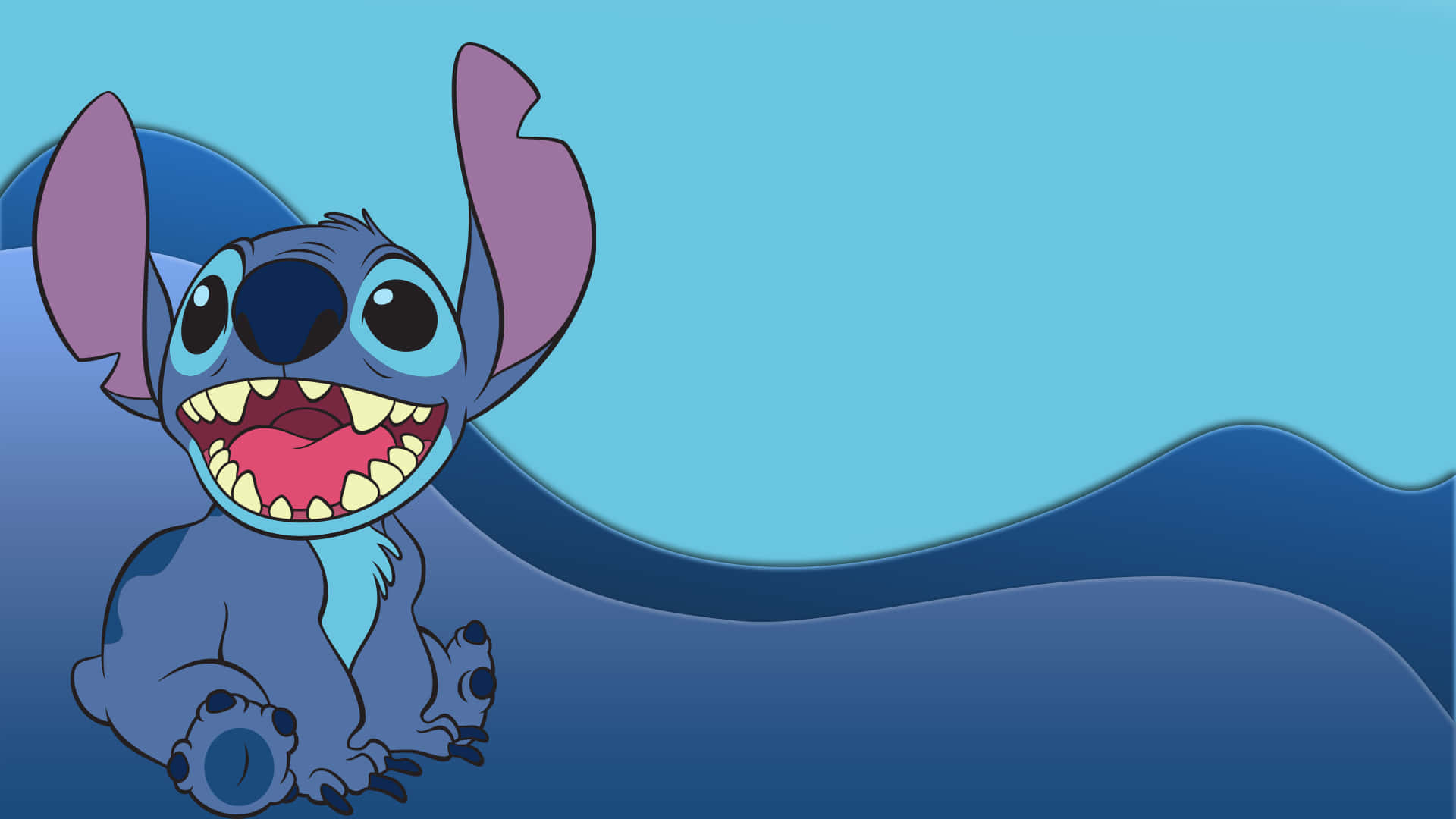 Stitch, Cute Computer Wallpaper, 1920x1080 Full HD Desktop