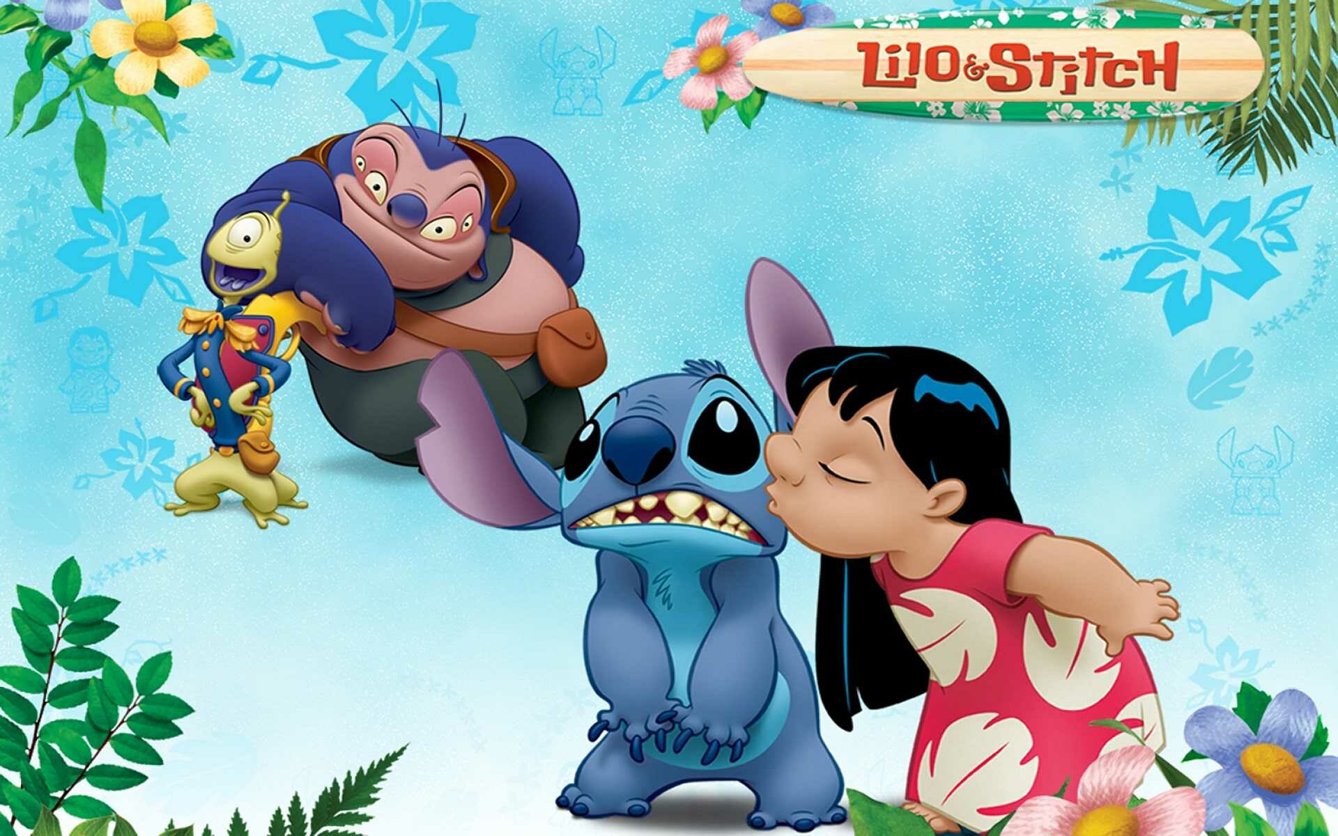 Poster, Lilo and Stitch Wallpaper, 1920x1200 HD Desktop