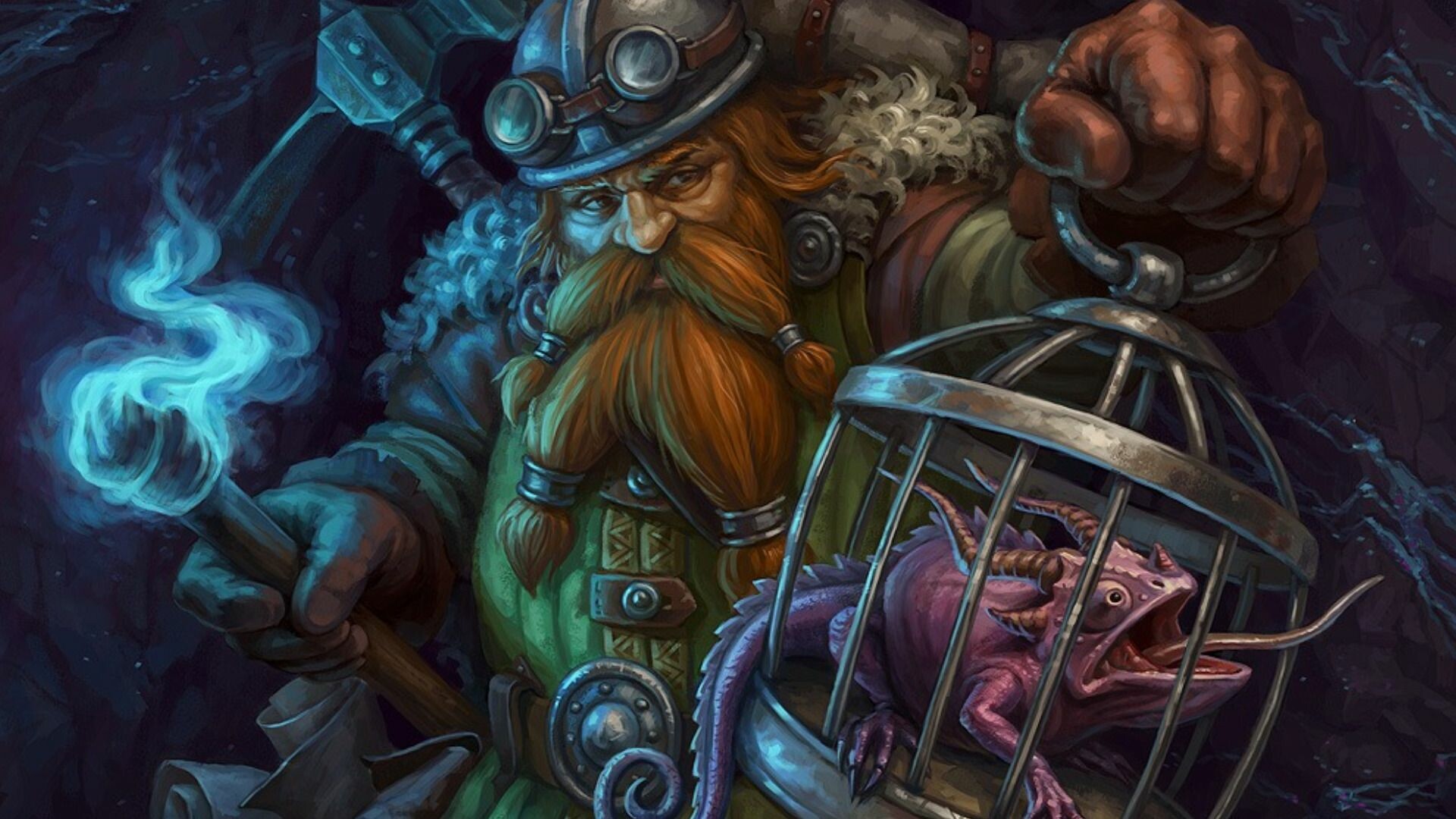 Fantasy dwarf, Dwarf race, Stunning portraits, Imaginary characters, 1920x1080 Full HD Desktop