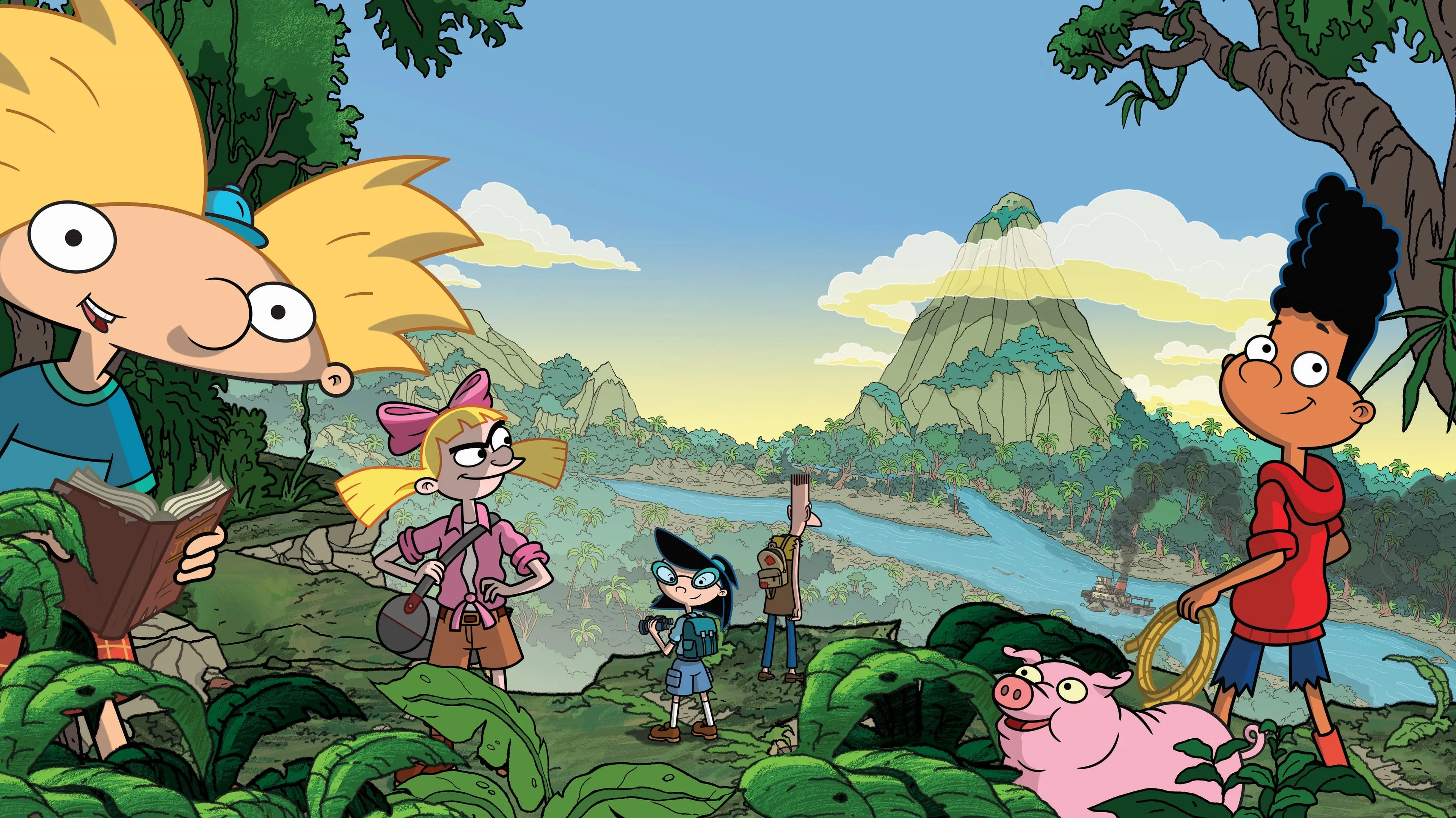 The Jungle Movie, Hey Arnold! Wallpaper, 3840x2160 HD Desktop