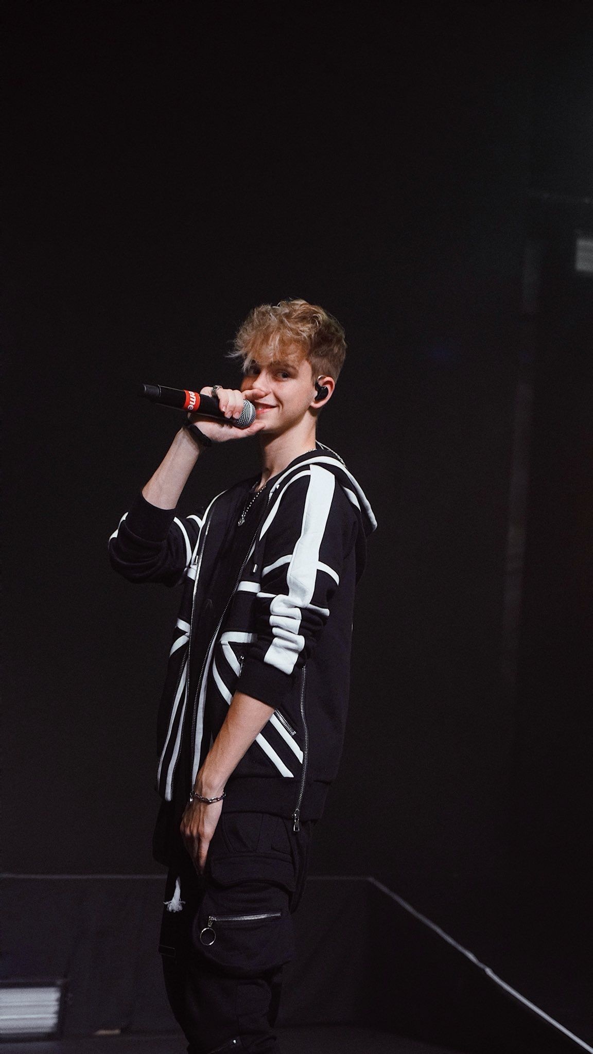 Corbyn Besson's charm, Striking wallpapers, Magnetic presence, Fan adoration, 1160x2050 HD Phone