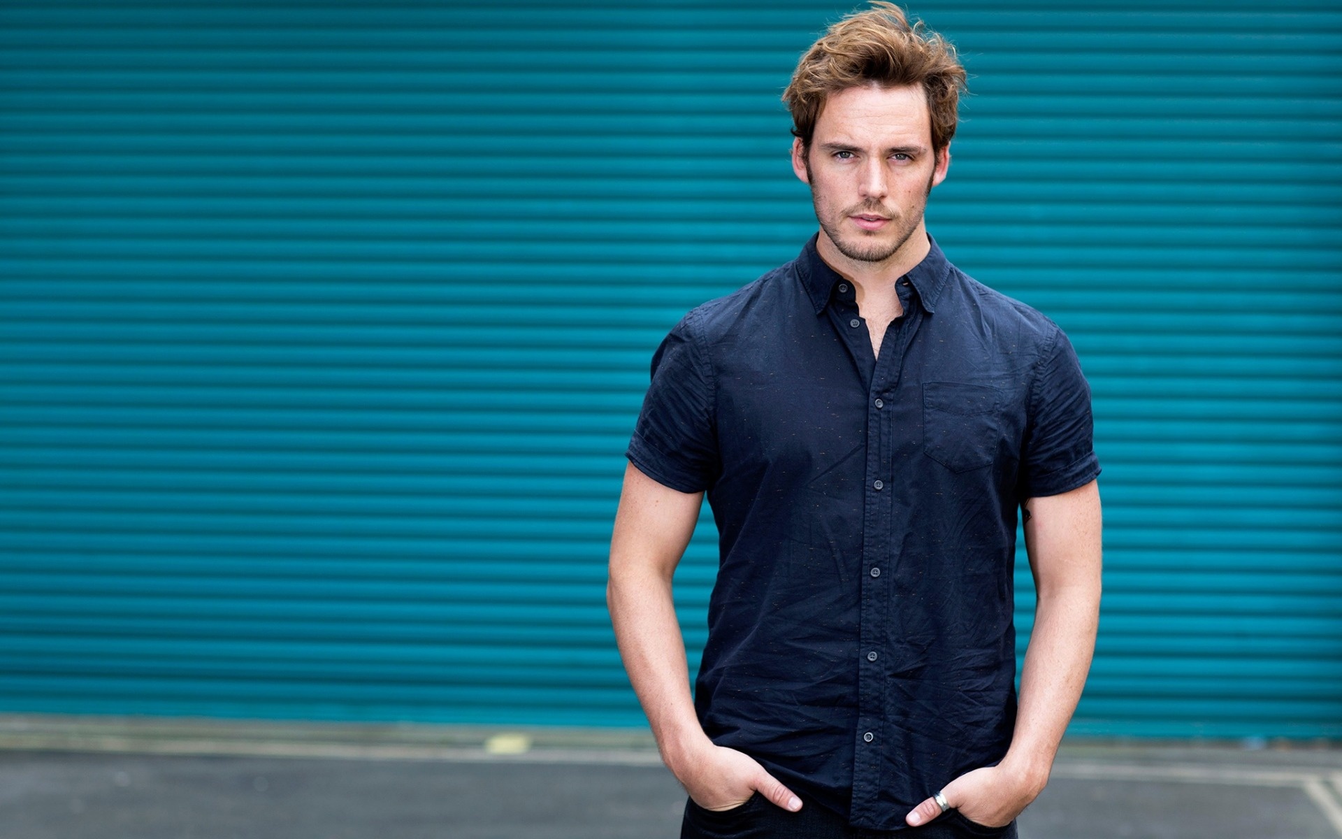 Sam Claflin, Photo shoot, Handsome man, English actor, 1920x1200 HD Desktop