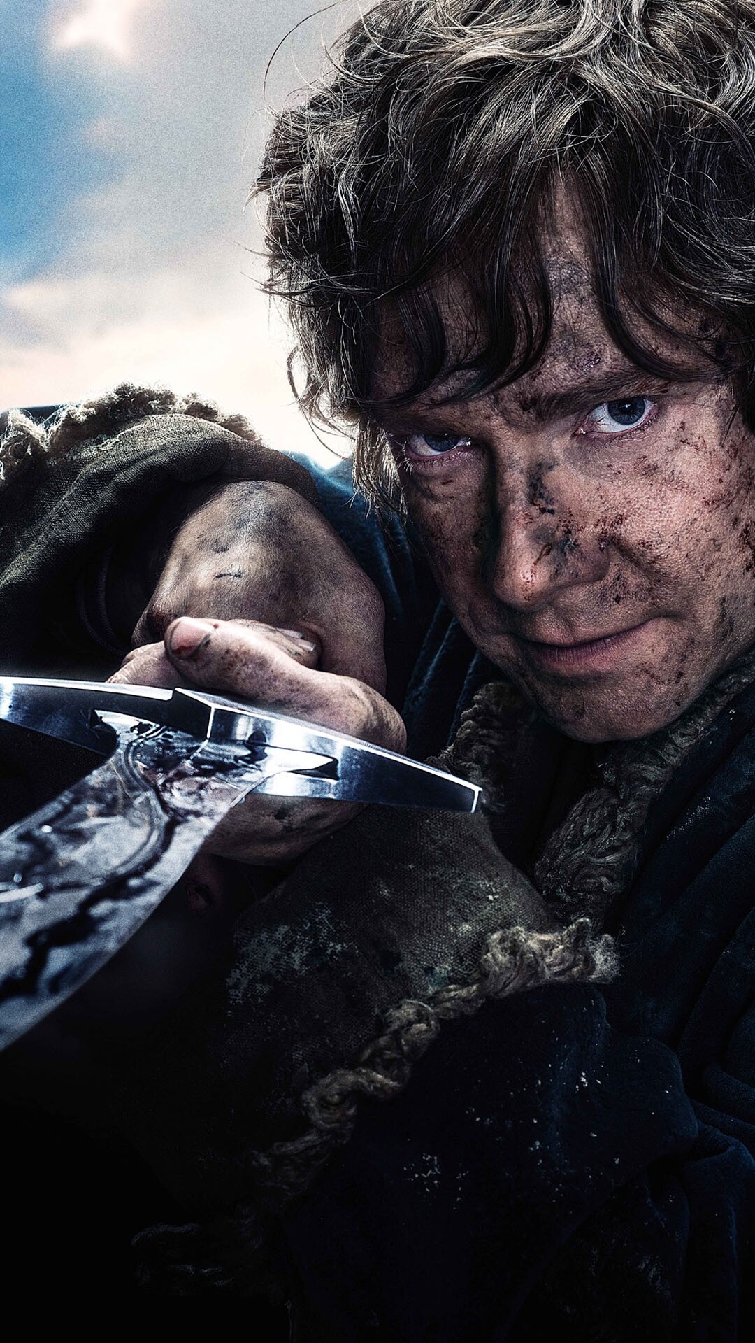 The Hobbit movies, Android wallpapers, Bilbo Baggins, Fantasy world, 1080x1920 Full HD Phone