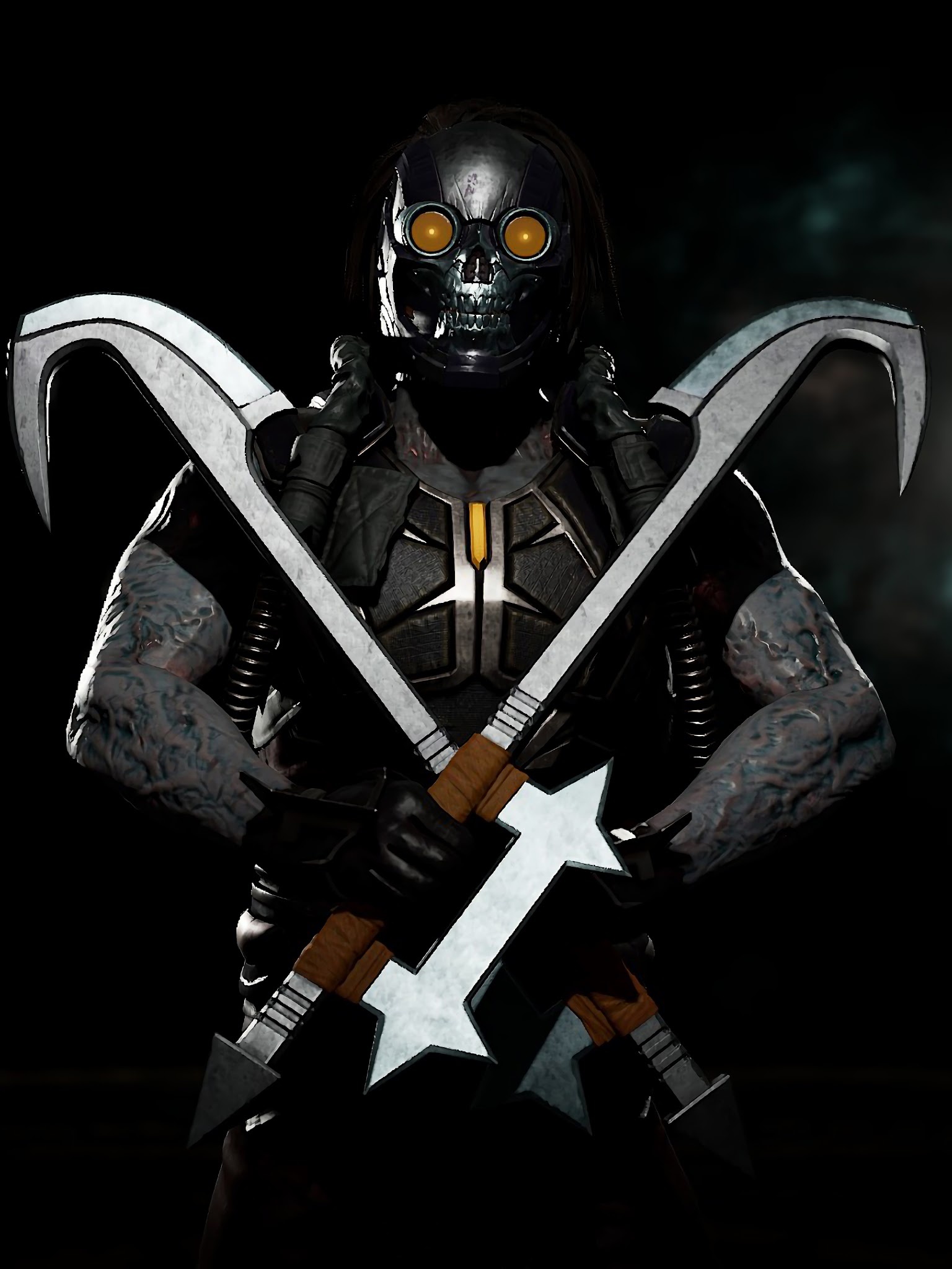 Kabal, Mortal Kombat 11, iPhone wallpaper, 4k background, 1540x2050 HD Phone