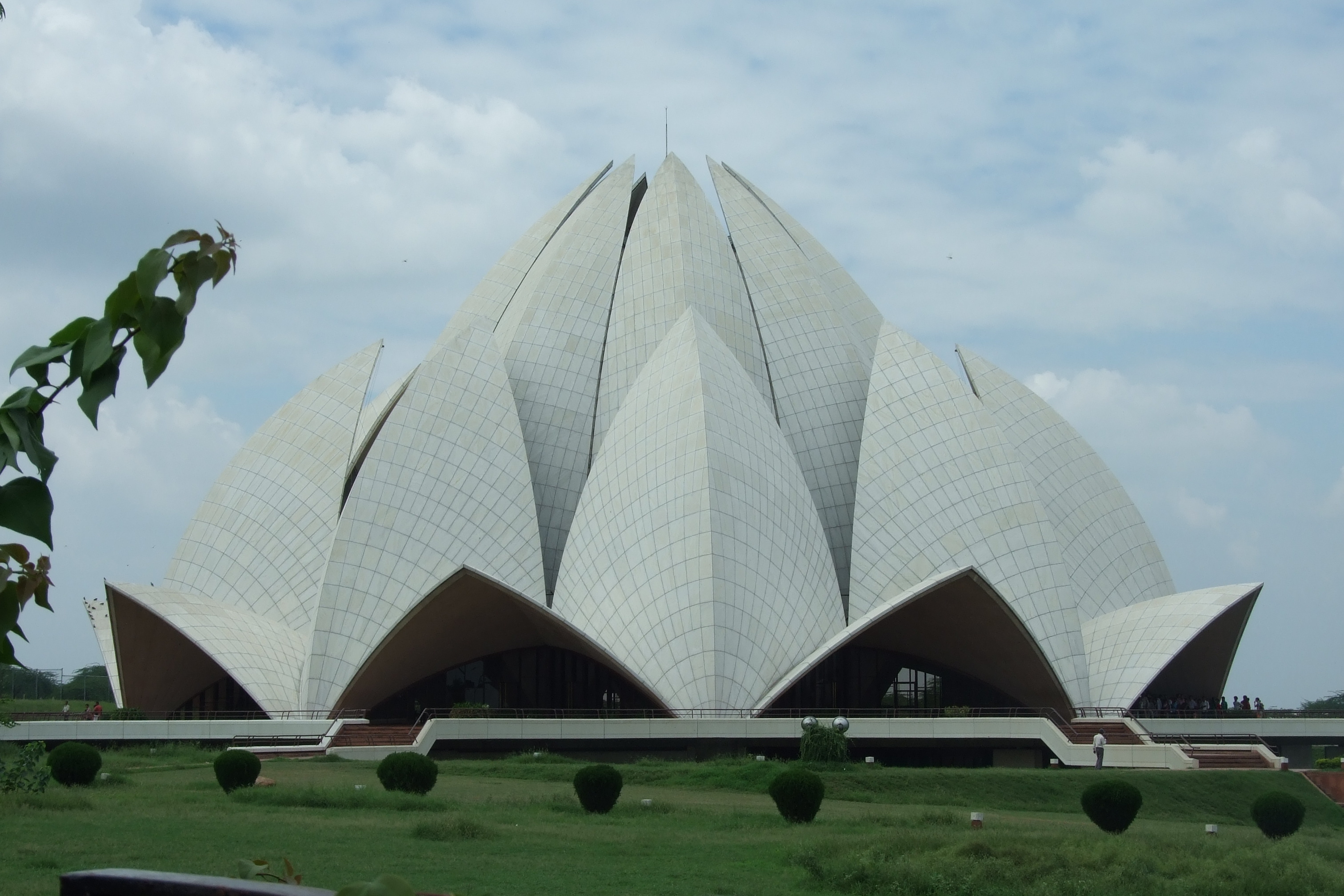 Lotus Temple New Delhi, Wikimedia Commons, 3030x2020 HD Desktop
