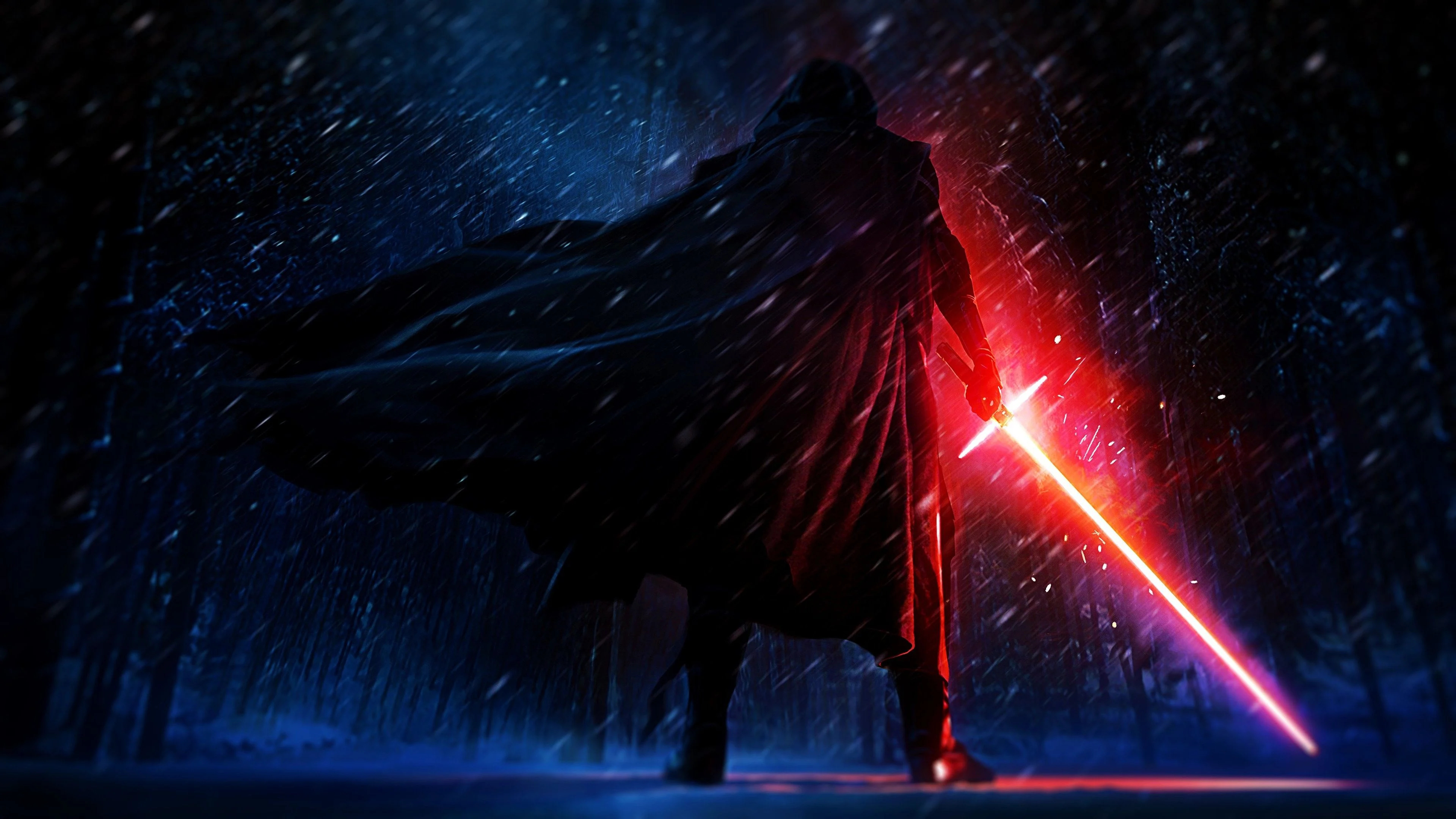 Kylo Ren, 4K Wallpapers, Star Wars, Backgrounds, 3840x2160 4K Desktop