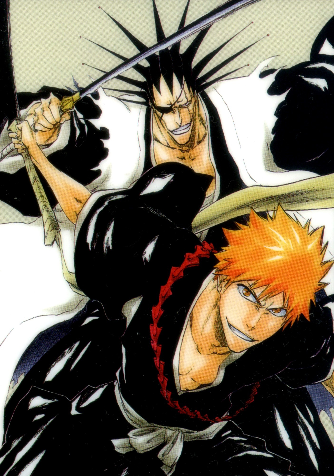 Kenpachi, Bleach mobile wallpaper, 1410x2010 HD Phone
