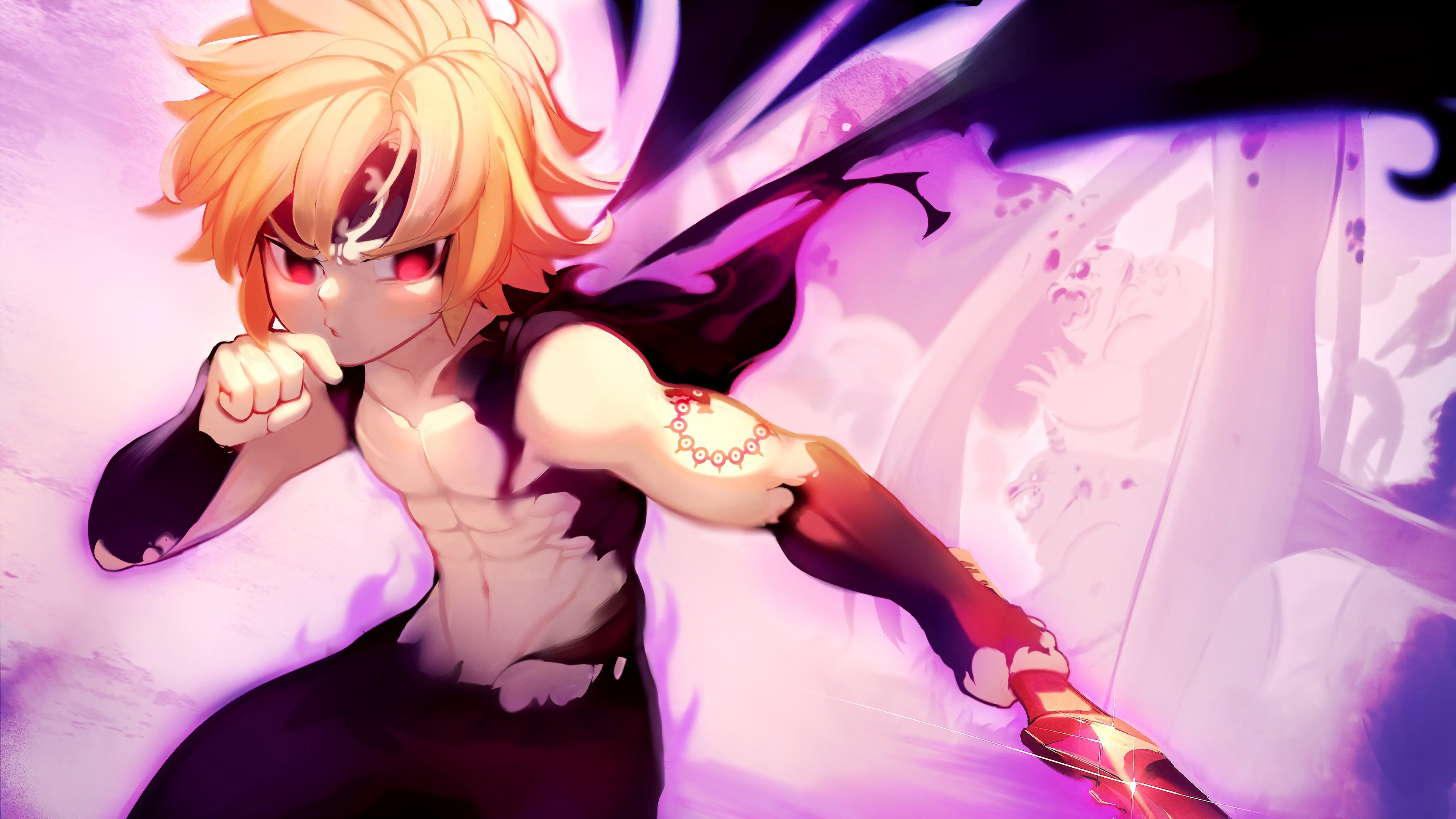 Seven deadly sins, Ultra wallpaper, 3840x2160 4K Desktop