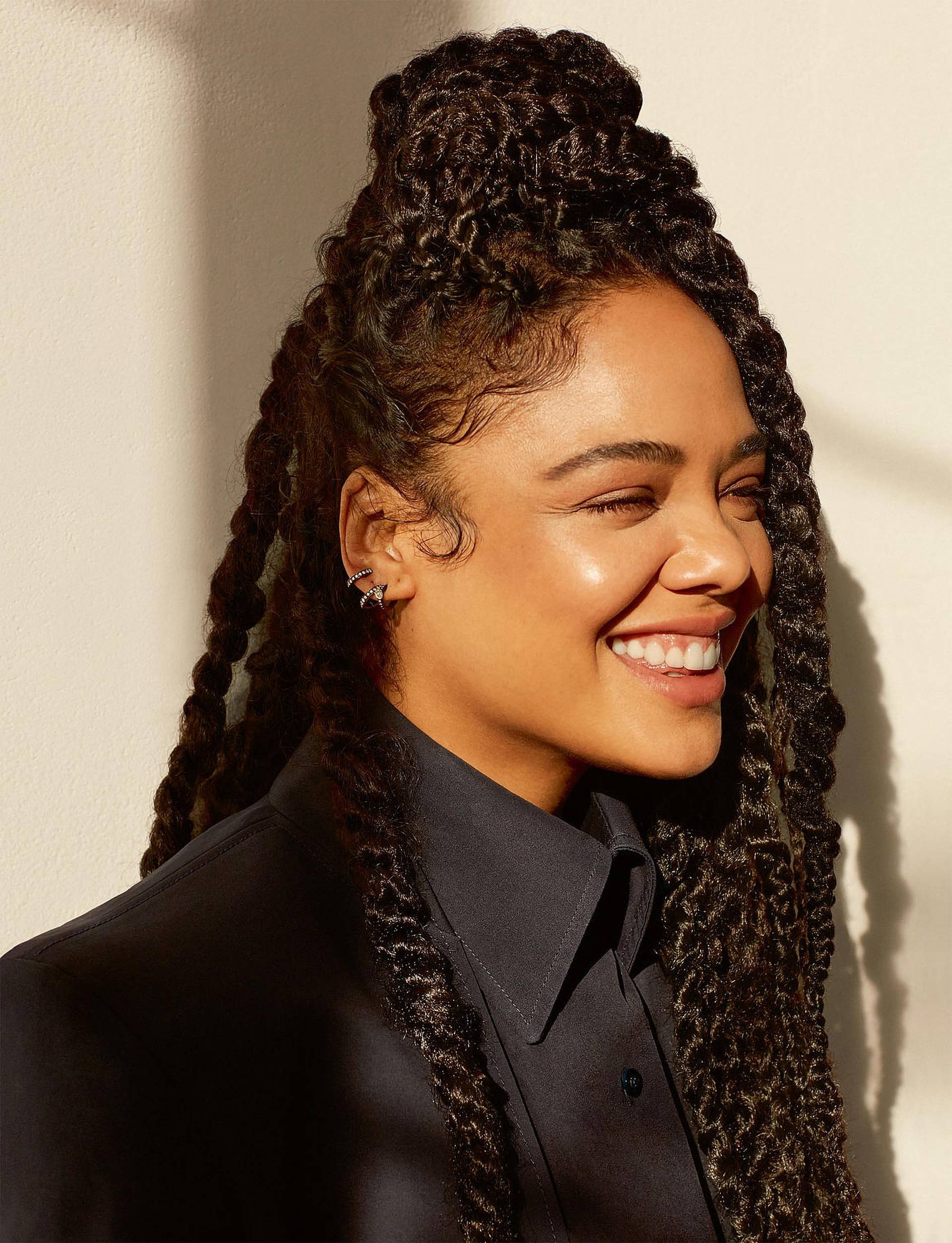 Tessa Thompson, HD wallpapers, Stunning visuals, High-resolution, 1920x2510 HD Phone