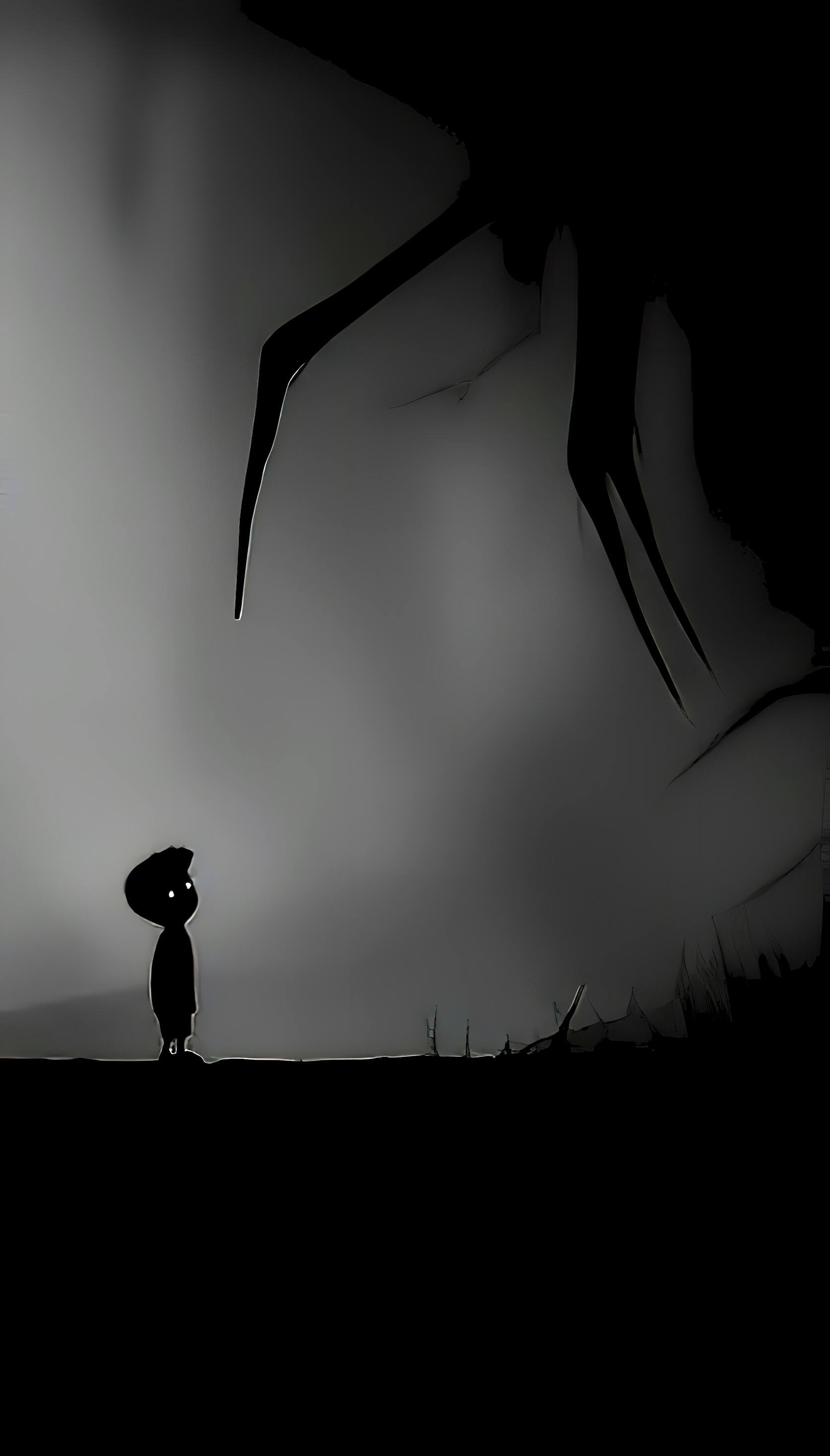 Notcatz, Limbo fan art, Dark realms, Intriguing compositions, 1680x2940 HD Phone