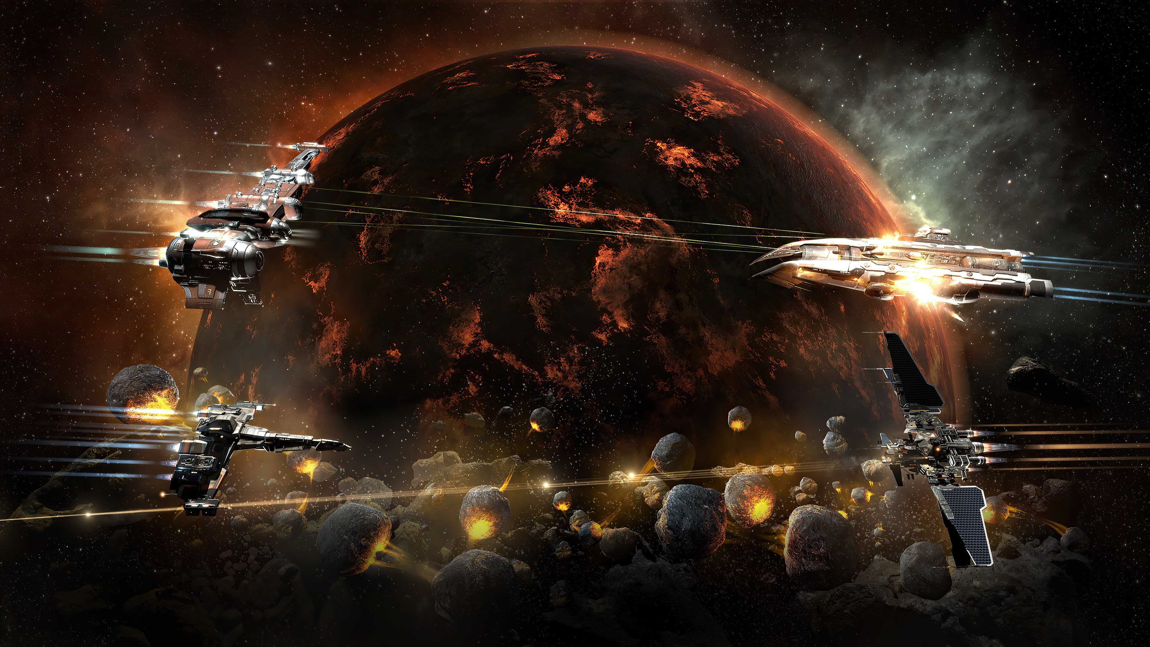 EVE Online, 4K ultra wallpaper, High resolution, Futuristic, 3840x2160 4K Desktop
