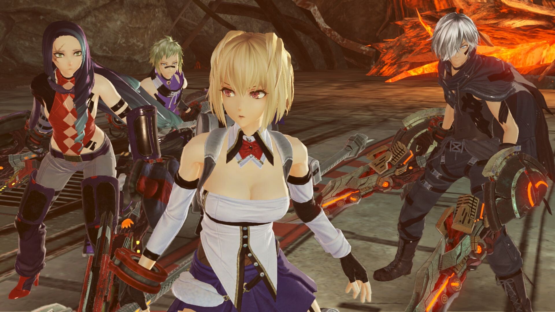 God Eater game, Test for Switch, 1920x1080 Full HD Desktop