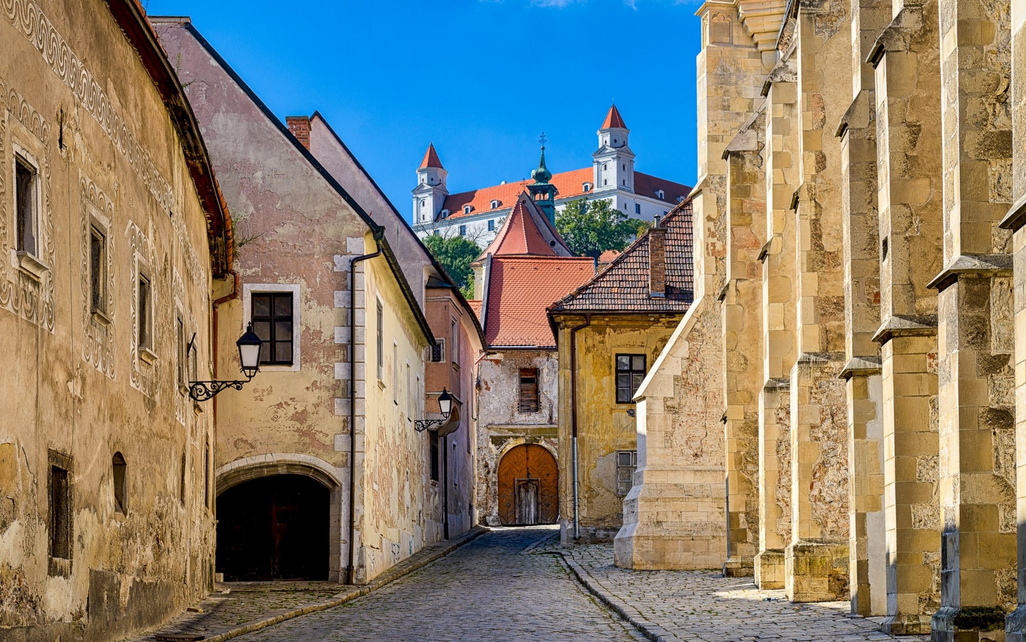 Bratislava, Capital city, Slovakia, Cityscape, 2000x1260 HD Desktop