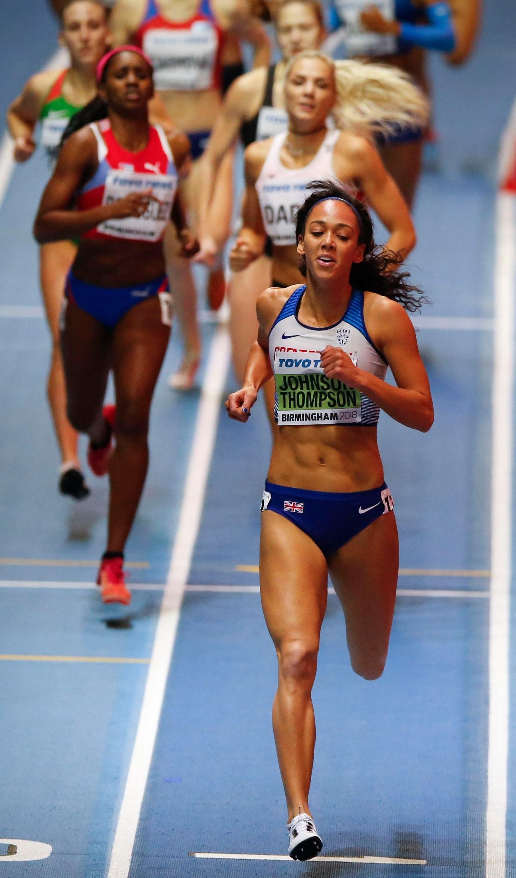 Birmingham 2018, Katarina Johnson-Thompson Wallpaper, 1720x2920 HD Phone