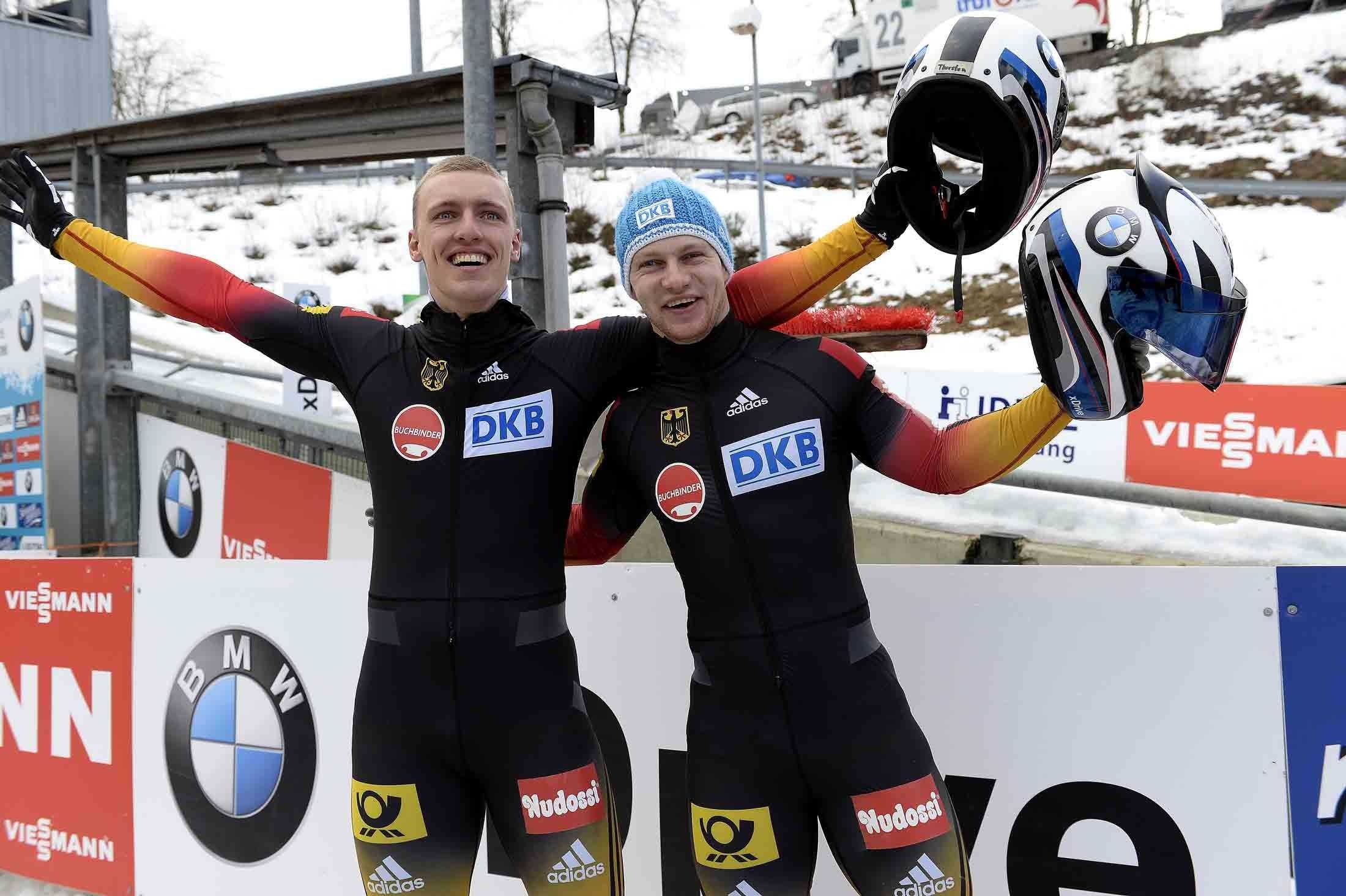 Thorsten Margis, BMW fibt bob, Skeleton world championships, Francesco Friedrich, 2200x1470 HD Desktop