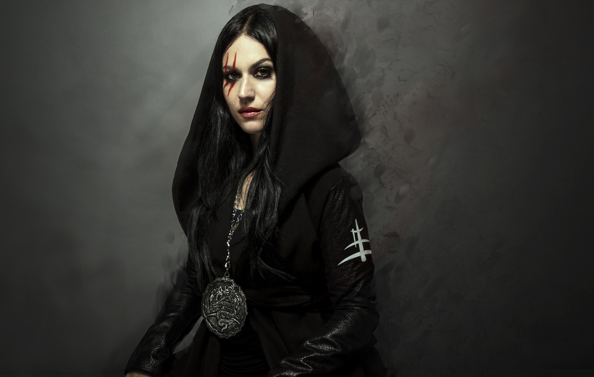 Cristina Scabbia, Coronavirus in Italy, Resident Evil reference, Lacuna Coil's music, 2000x1270 HD Desktop