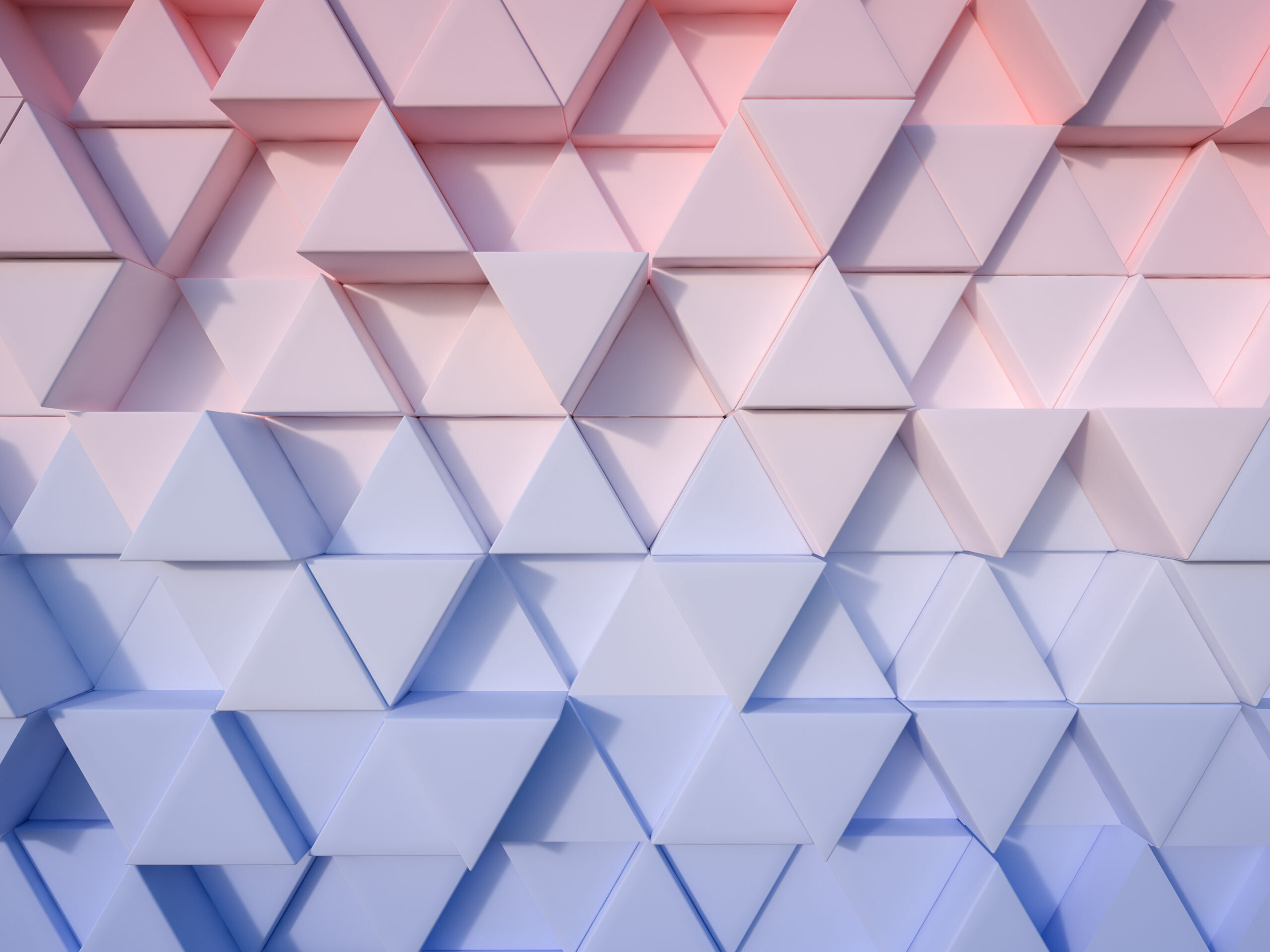 Triangle, Pastel colors, 3D wallpaper, Soft and dreamy, 2560x1920 HD Desktop