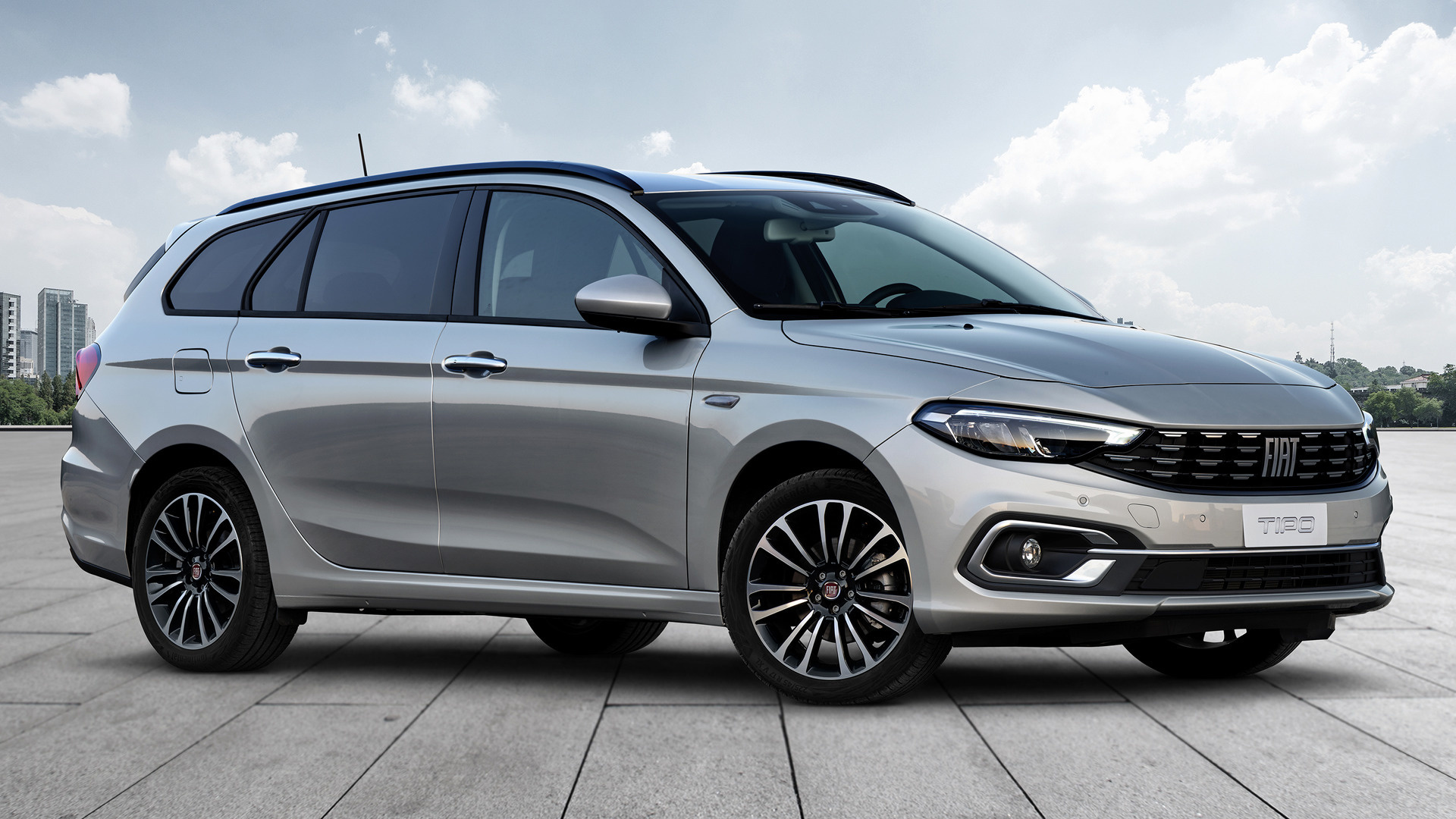 2020 Model, Fiat Tipo Station Wagon Wallpaper, 1920x1080 Full HD Desktop