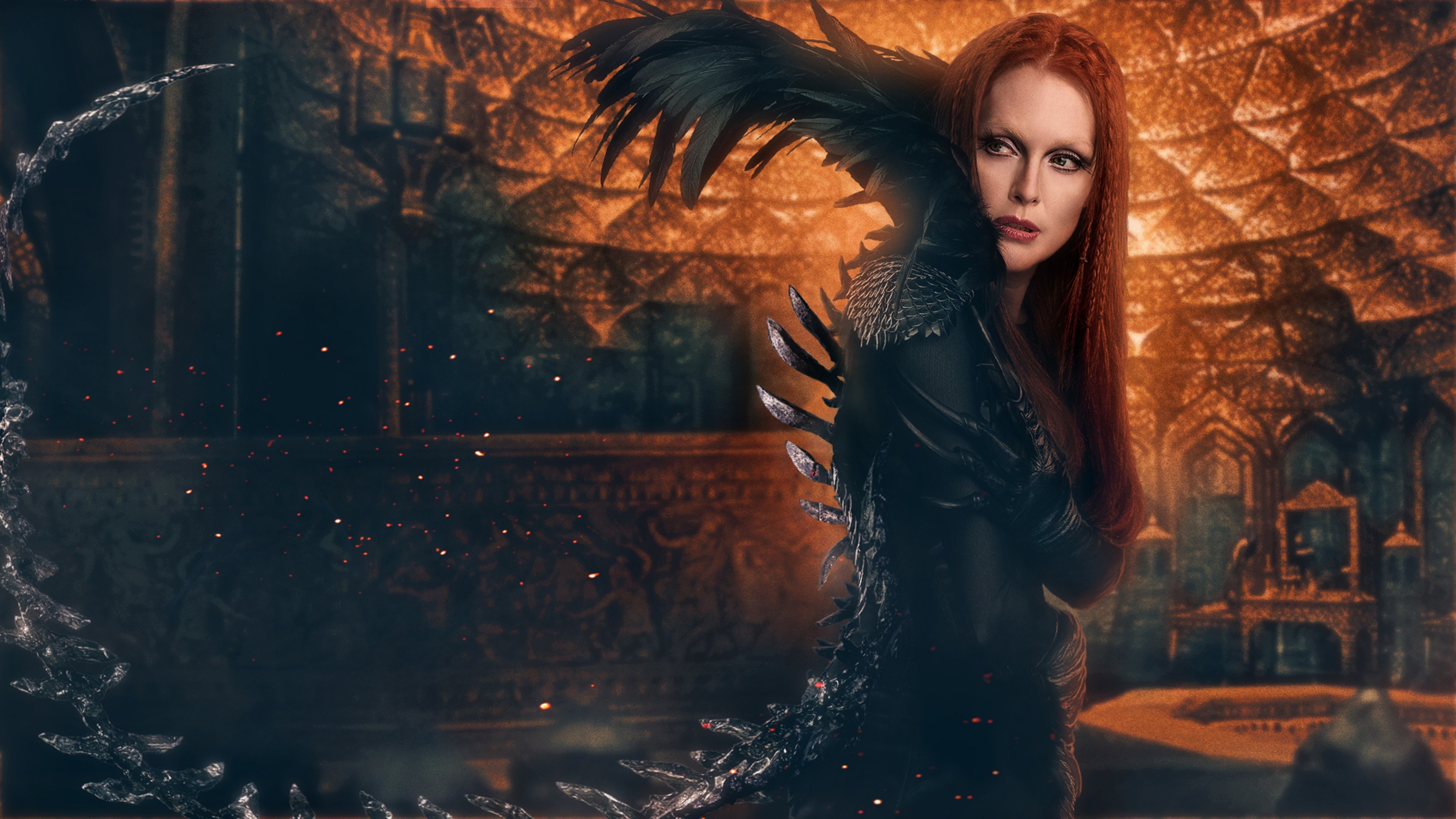 Julianne Moore, Popular celebs, Seventh Son movies, Actress, 3840x2160 4K Desktop