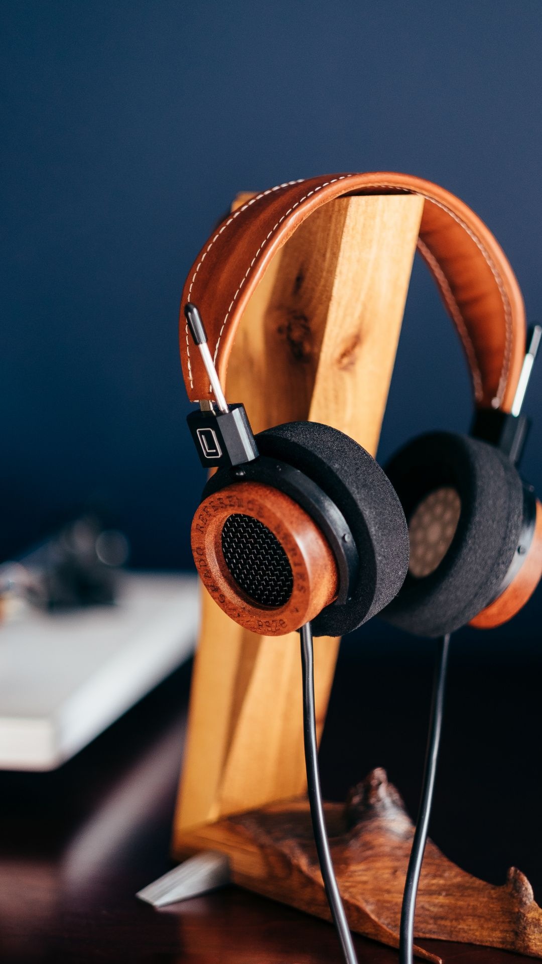 Gadget audio equipment, Stylish headphones, High-quality sound, Music immersion, 1080x1920 Full HD Phone