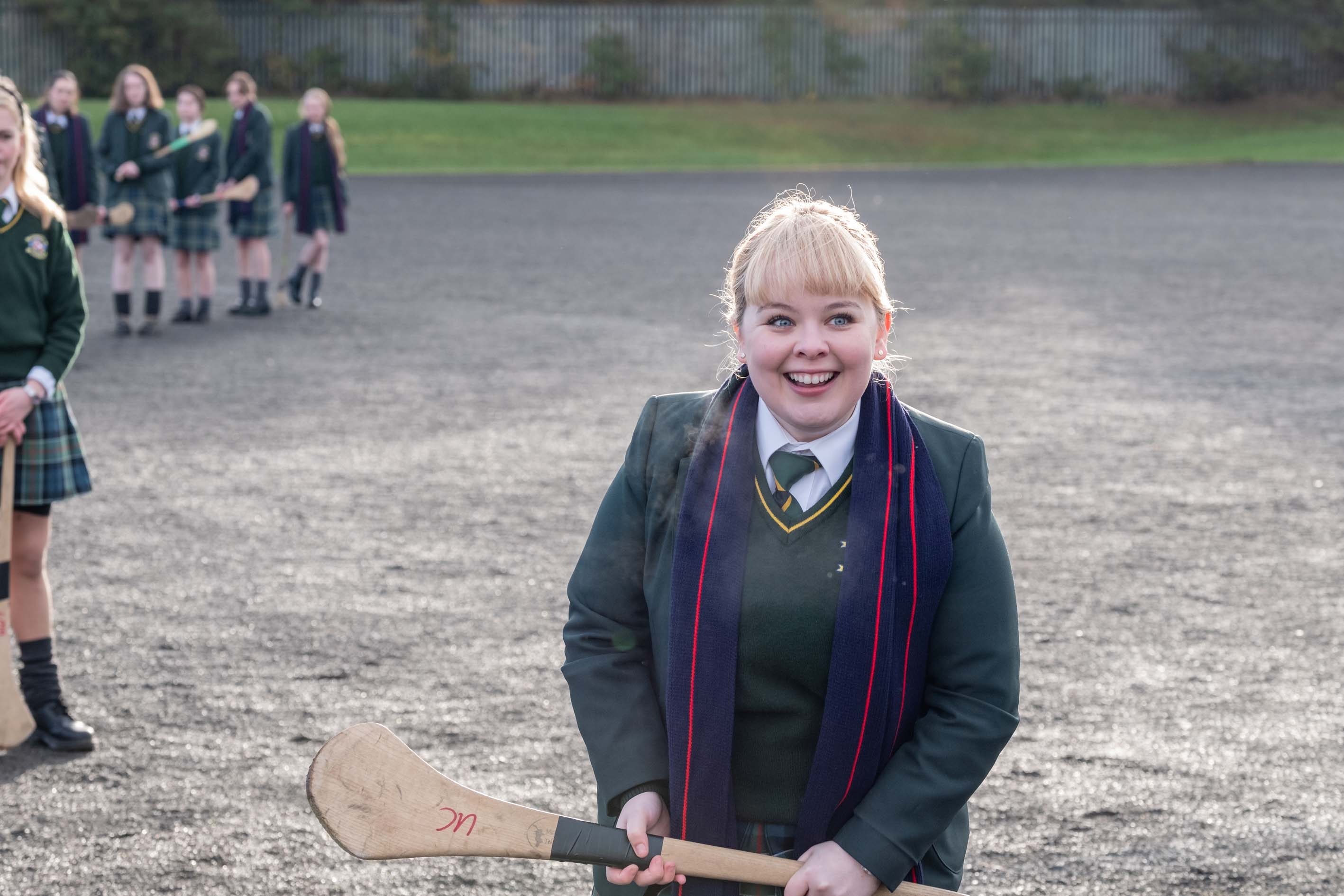 Derry Girls TV Series, Full cast lineup, Familiar faces, Memorable characters, 2840x1890 HD Desktop