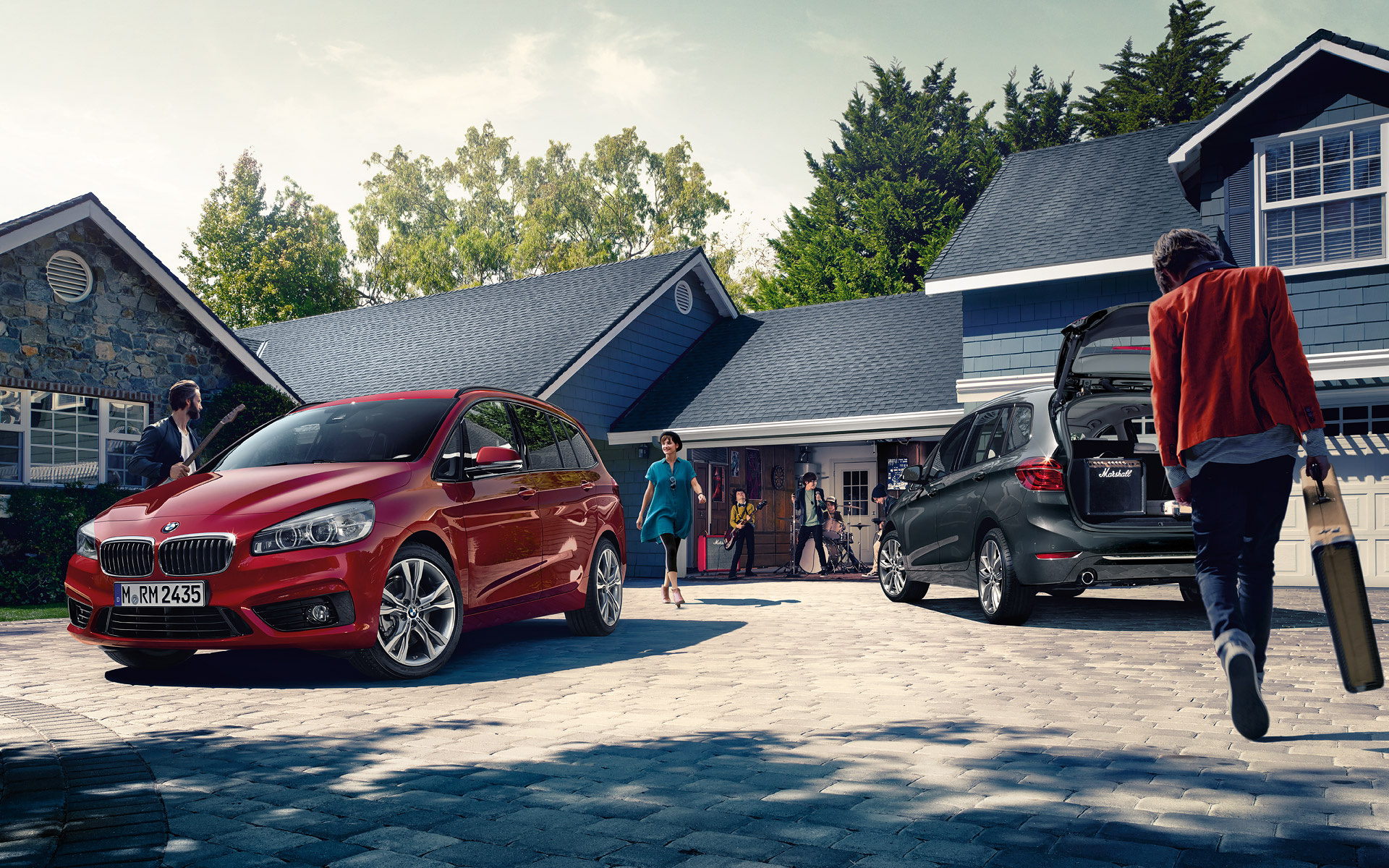 BMW, 2 Series, Gran Tourer, MPV, Sporty Design, 1920x1200 HD Desktop