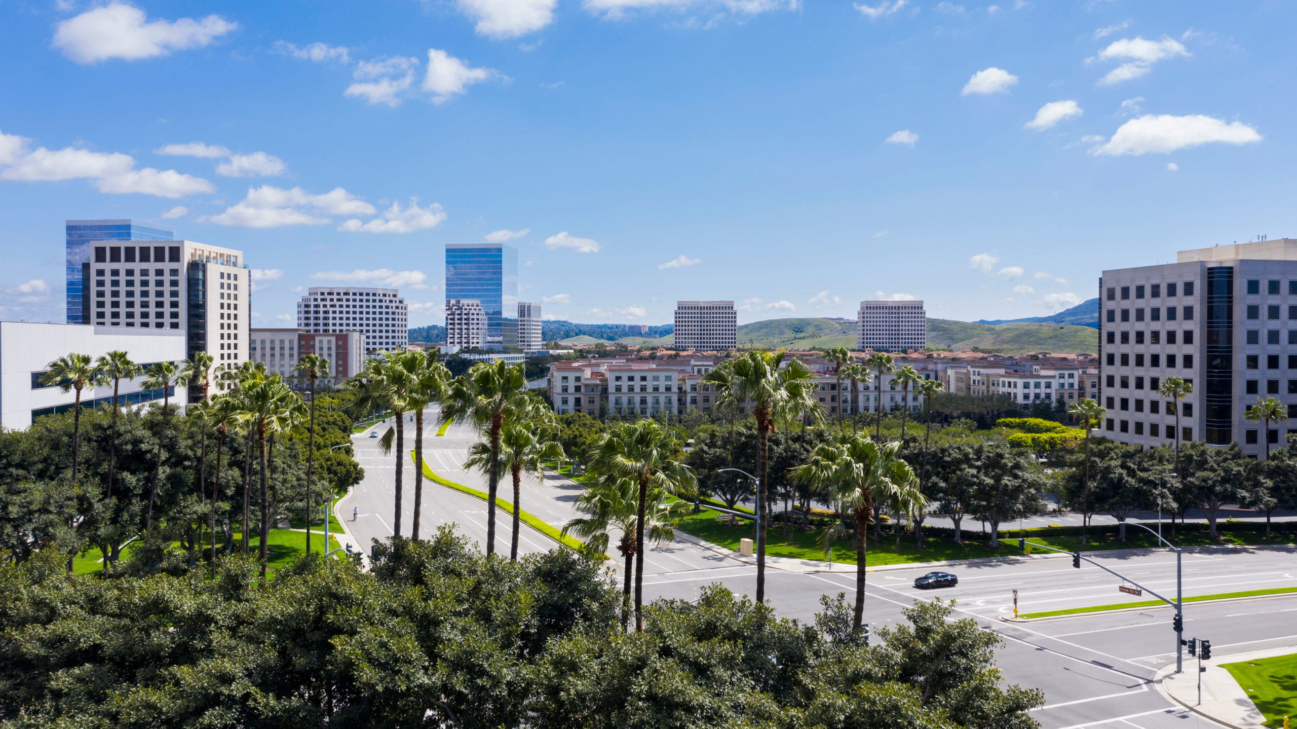 Street sweeping, Irvine CA, Sweeping corp, Travels, 2560x1440 HD Desktop
