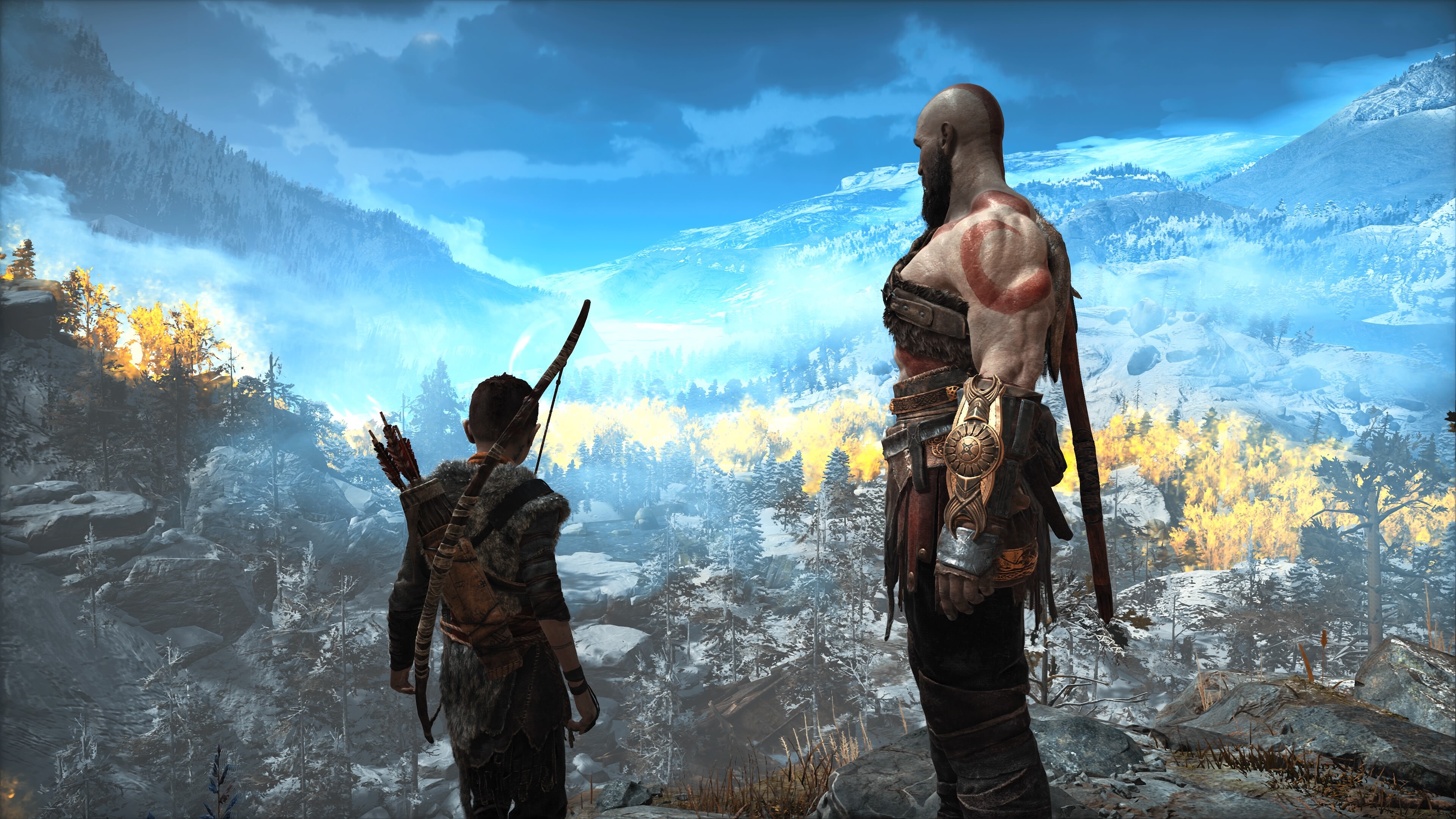 Midgard, God of War Wallpaper, 3840x2160 4K Desktop