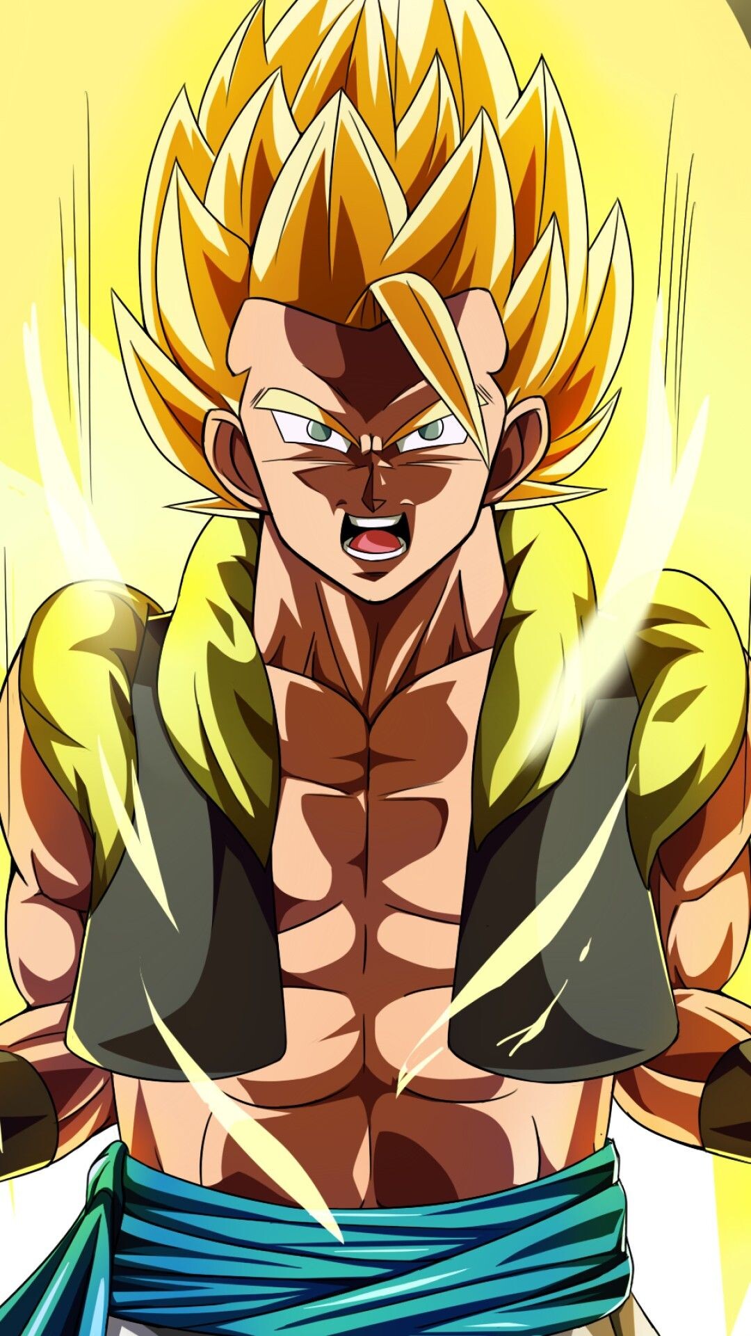 Anime character, Goku and Gogeta, Phone wallpaper, Anime artwork, 1080x1920 Full HD Phone
