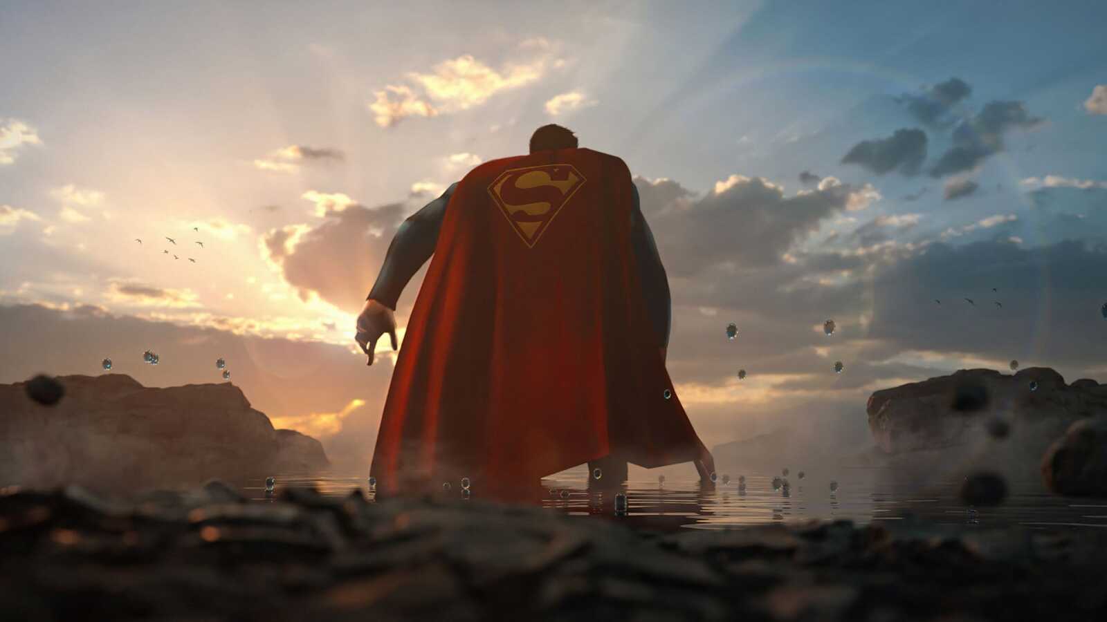 Superman Rear View