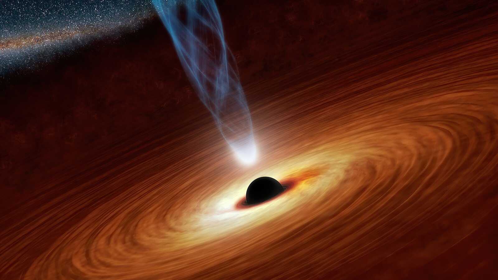 Desktop 4K Black Hole - AMOLED Black Hole Cosmic