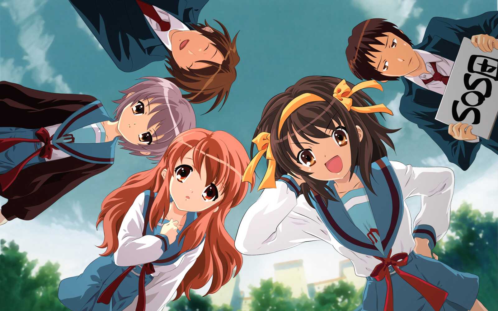 Desktop Hd The Melancholy Of Haruhi Suzumi...