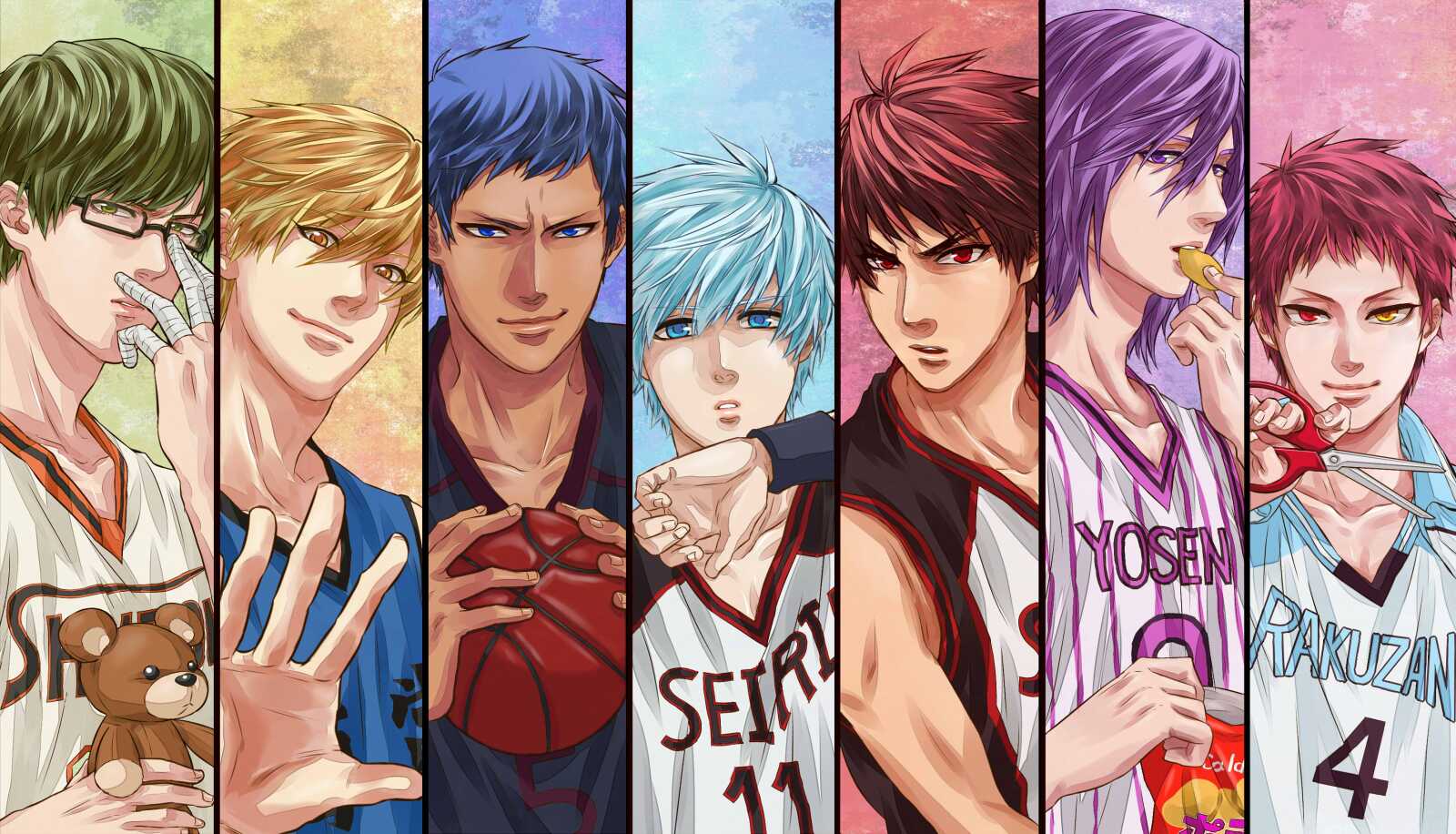 Kuroko's Basketball 4K Ultra Wallpaper