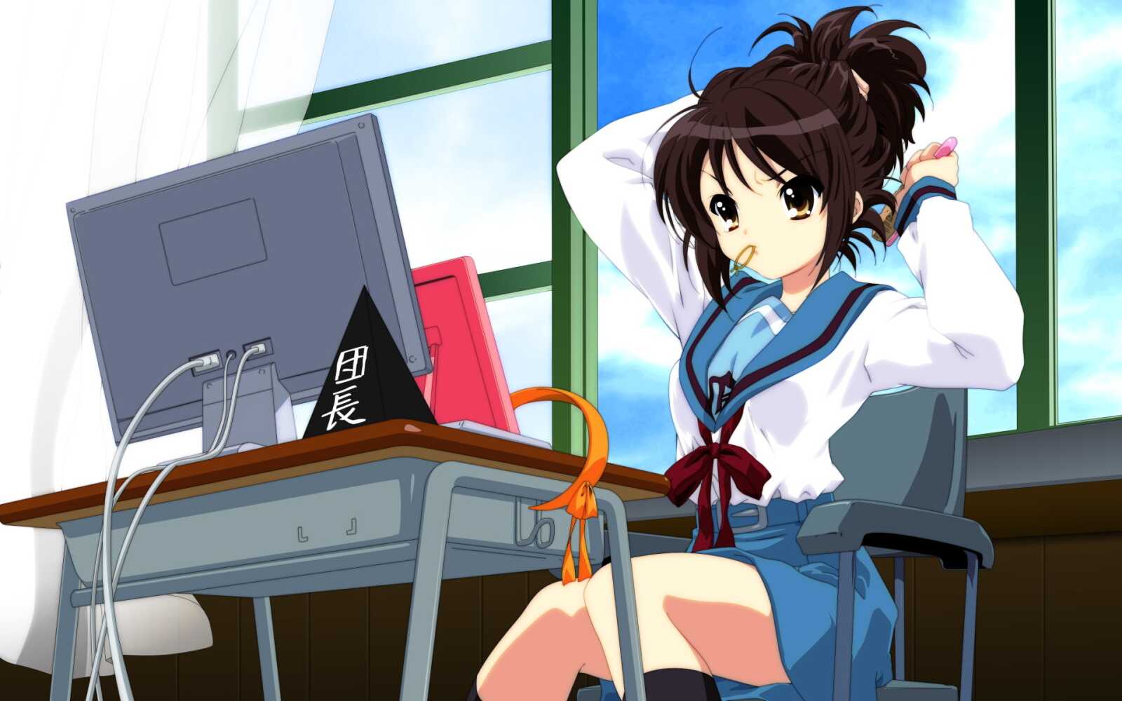 Desktop Hd The Melancholy Of Haruhi Suzumi...