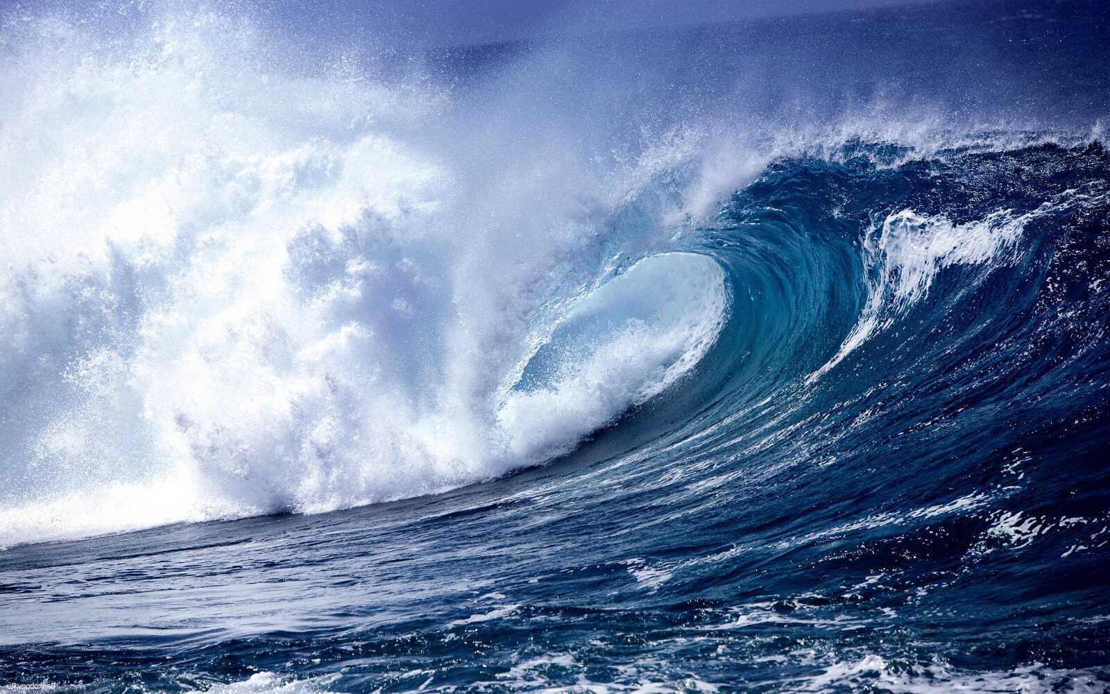 Cresting Barrel Wave