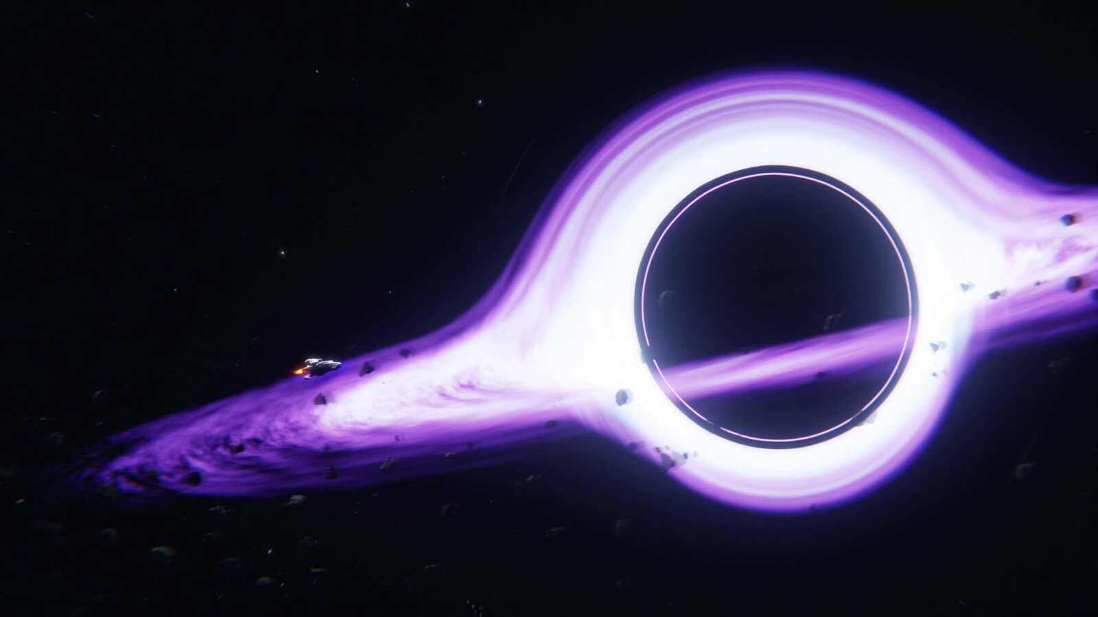Desktop Hd Black Hole - AMOLED Black Hole Cosmic