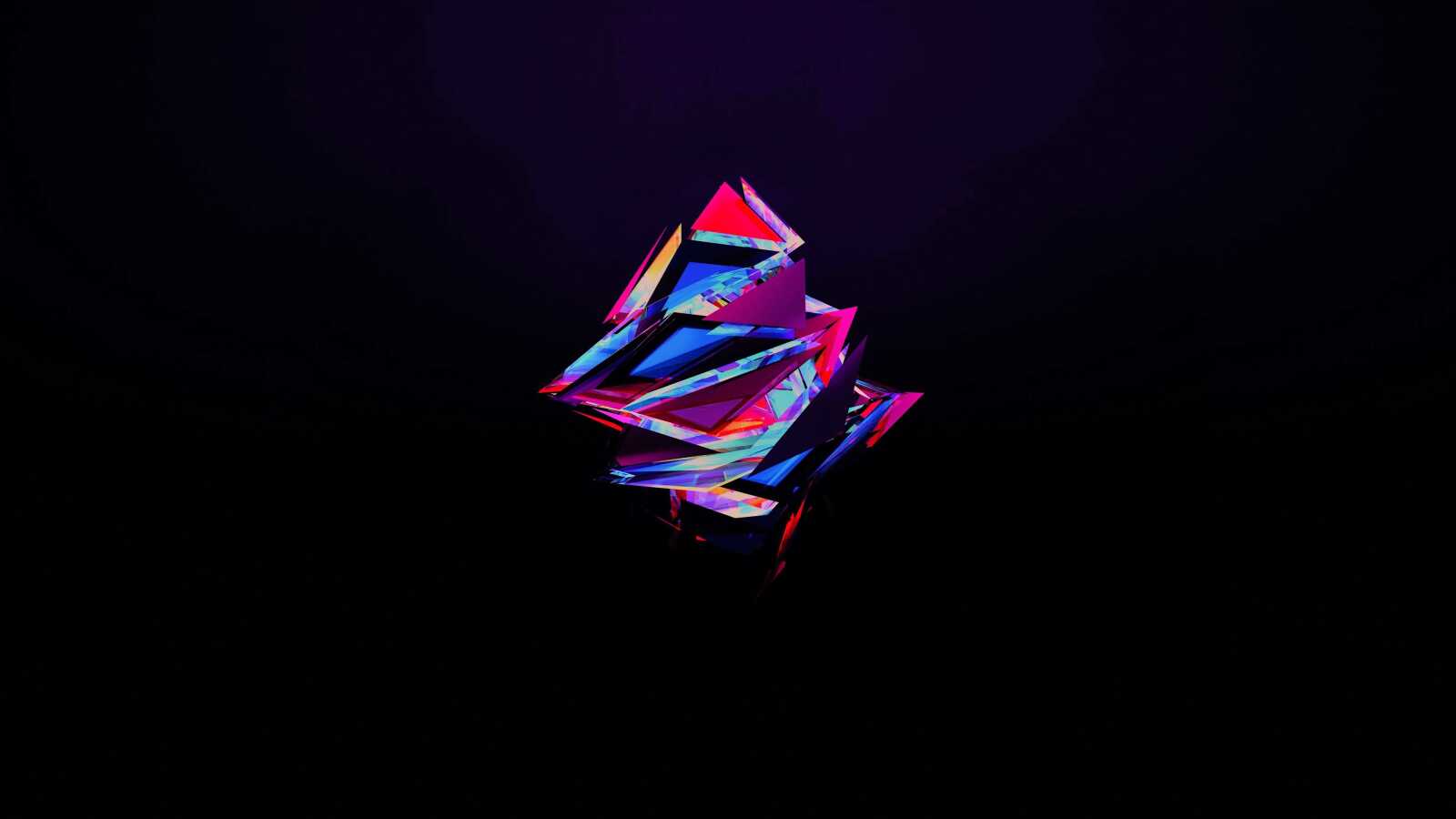 Faceted Crystal Prism