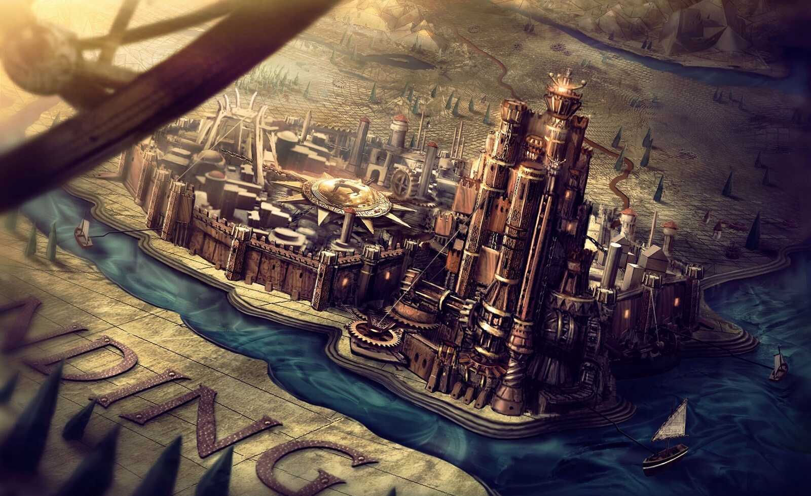 Opening Credits Clockwork Map