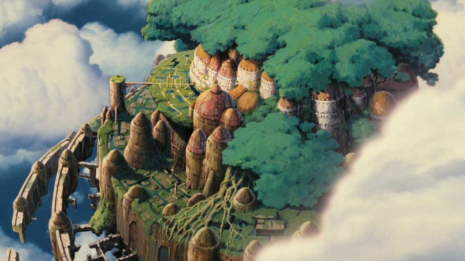Desktop 1080P Laputa Castle In The Sky - L...