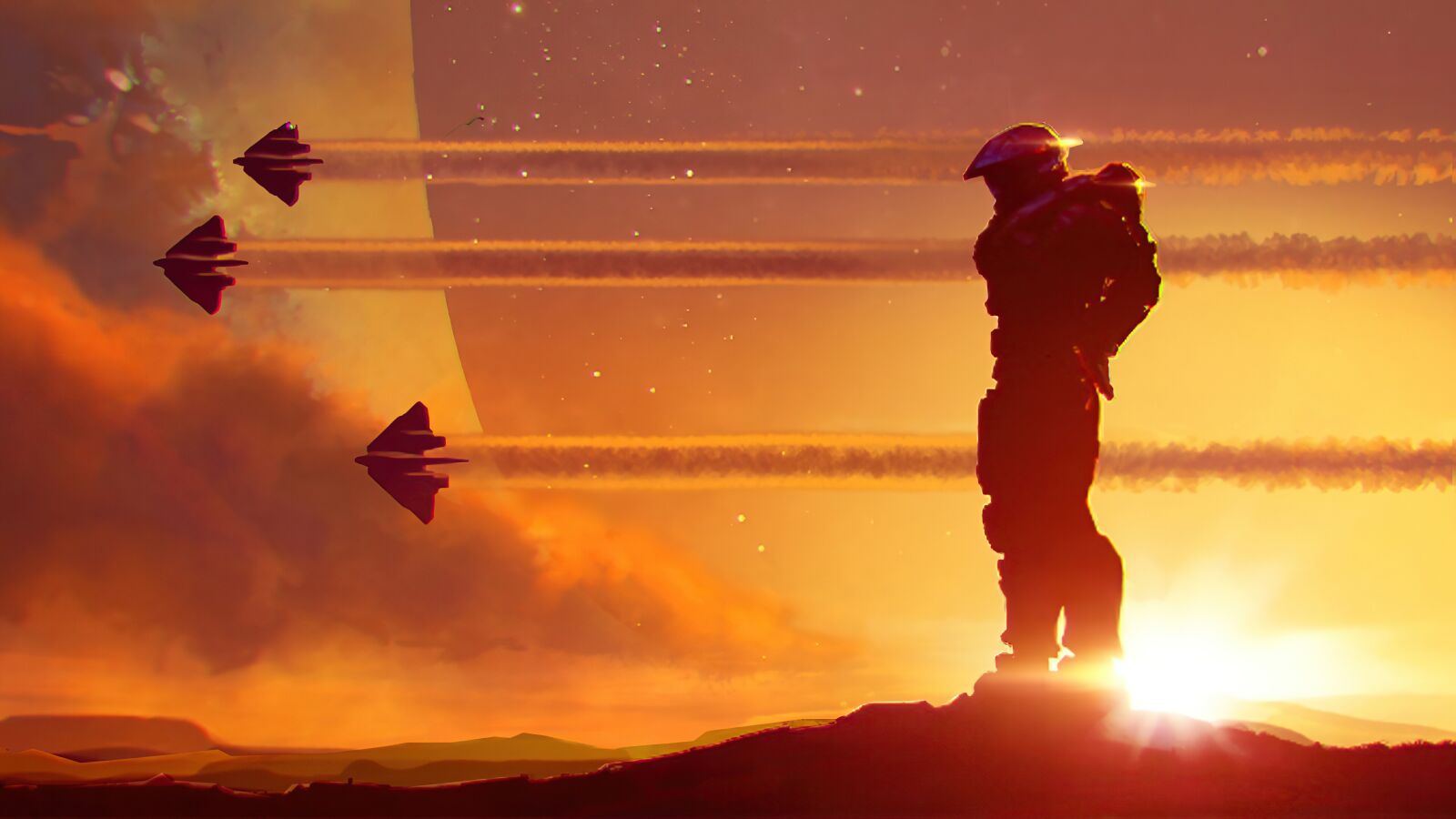 Master Chief Silhouette