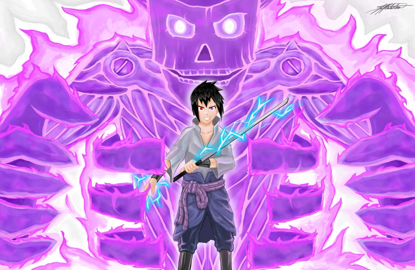 Desktop Hd Sasuke Susanoo - Sasuke Susanoo