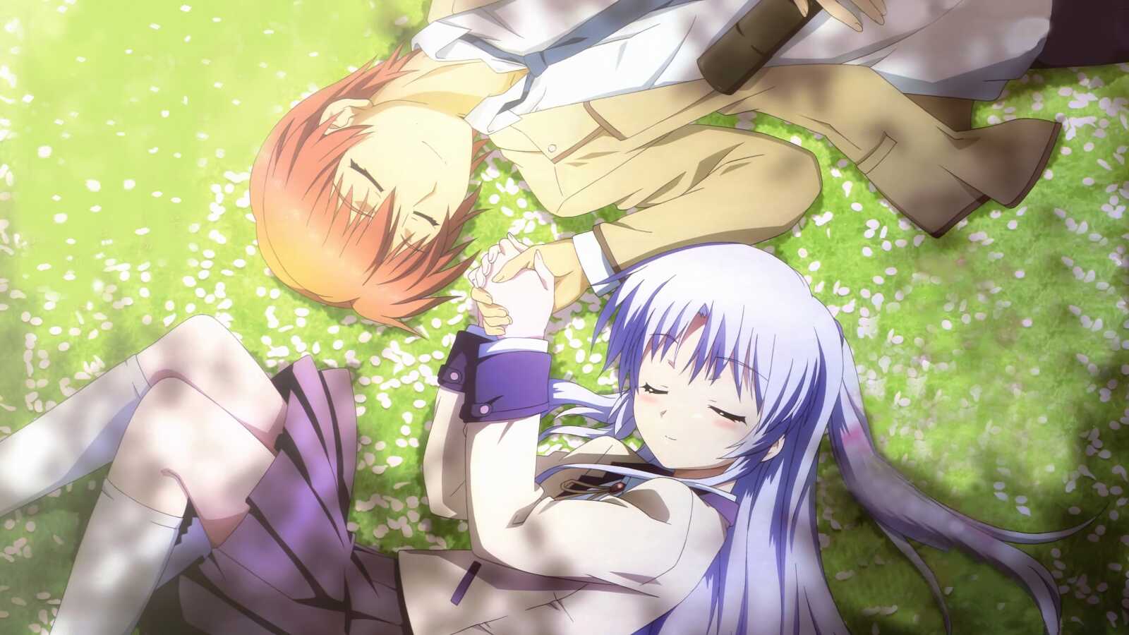 Desktop 4K Angel Beats Anime - Angel Beats! on MacBook Pro 16"