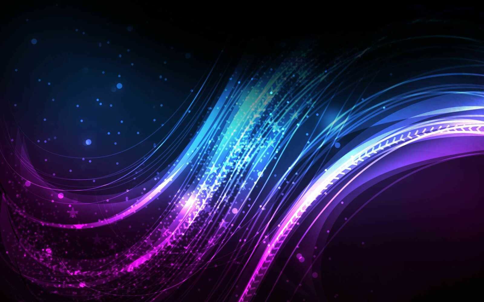 Flowing Light Streaks