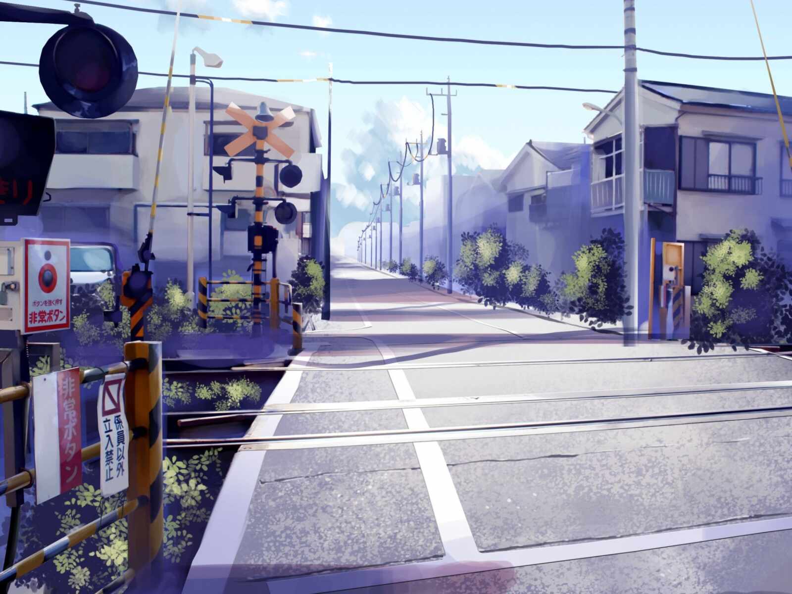 Desktop Hd Anime City - Anime City